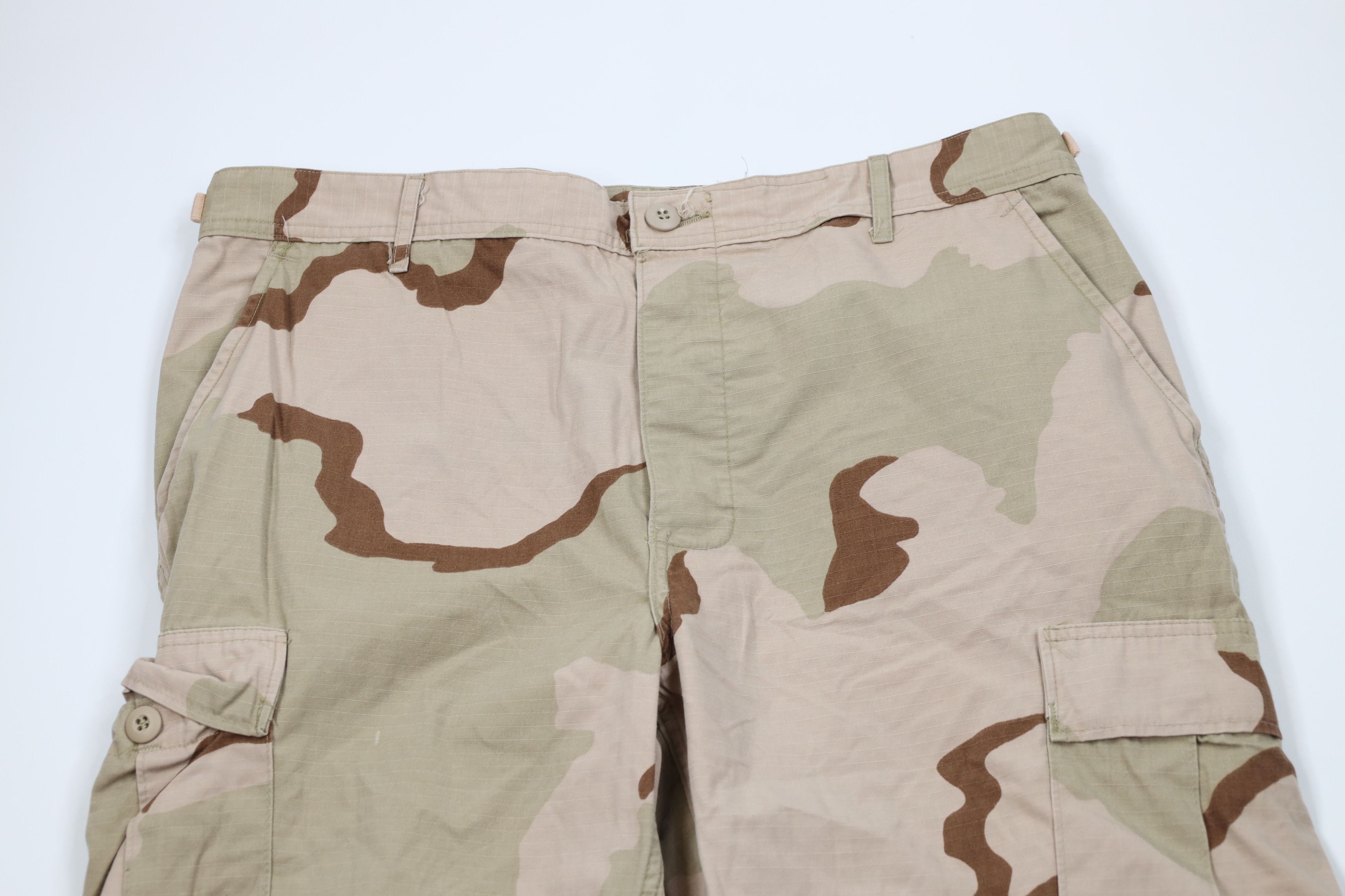 Vintage Vintage Y2K 2002 USGI Camouflage Combat Cargo Pants Ripstop Size US 36 / EU 52 - 2 Thumbnail