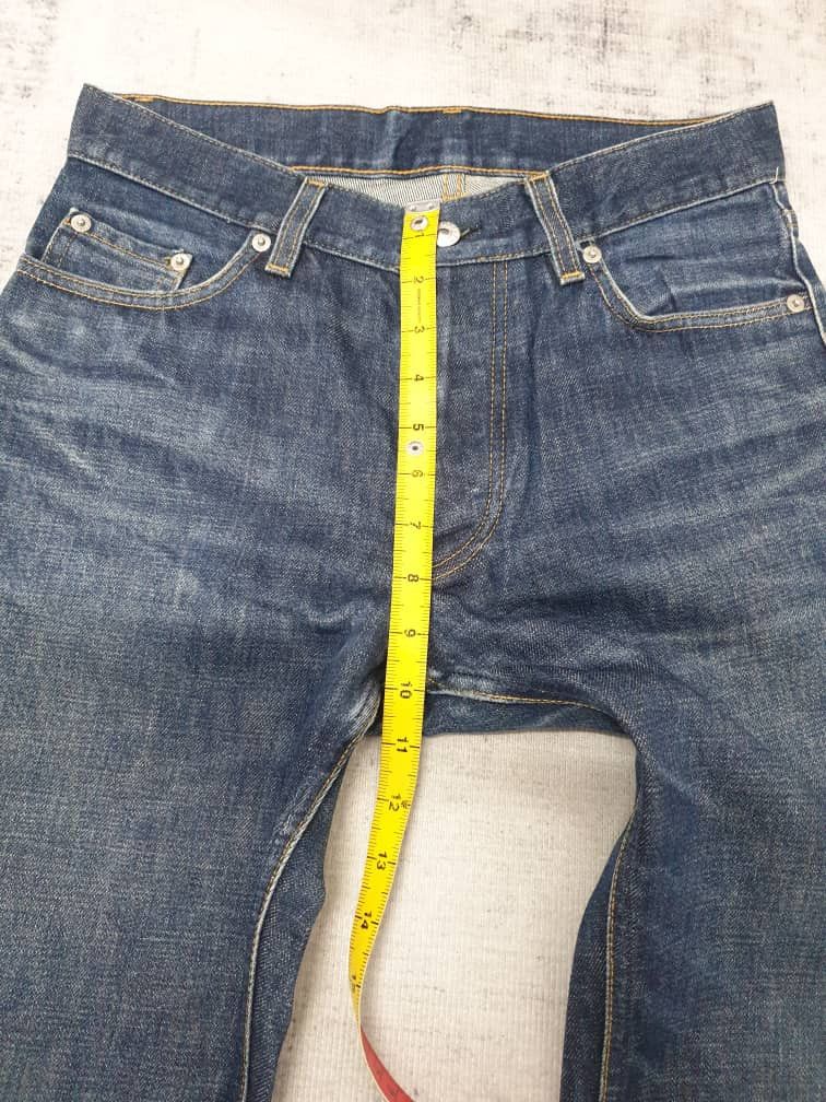 Helmut Lang 💥Helmut lang stonewash Made in Italy denim pant Size US 30 / EU 46 - 18 Thumbnail