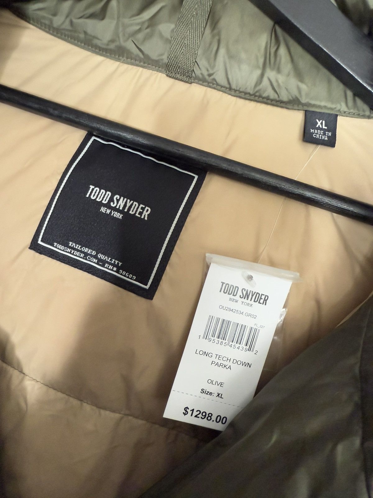 Todd Snyder Todd Snyder Long Tech Down Parka Size US XL / EU 56 / 4 - 3 Thumbnail