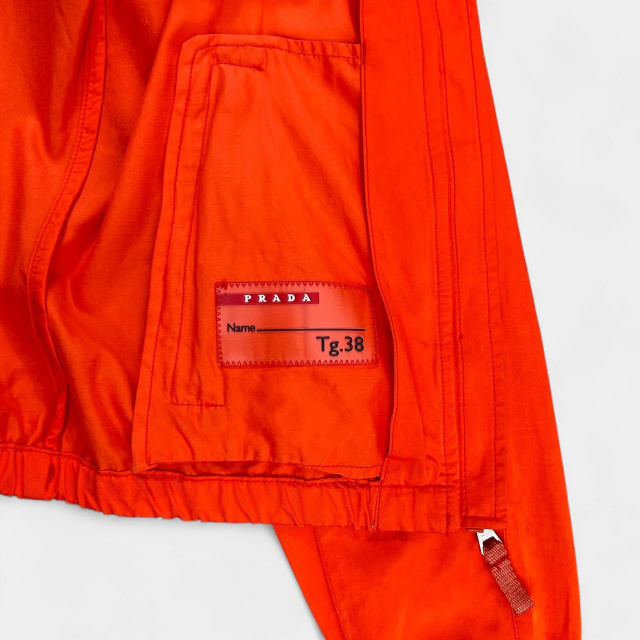 Prada Prada Orange Technical Jacket Size US S / EU 44-46 / 1 - 7 Thumbnail