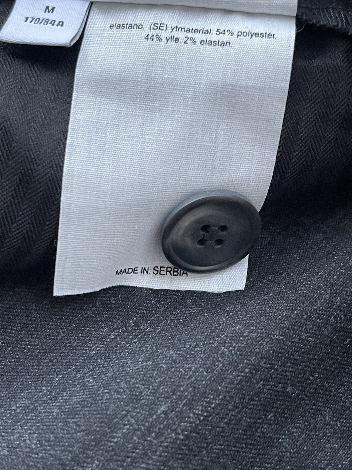 Han Kjobenhavn !DS! AW22 Han Kjobenhavn Tapered Dark Grey Trousers Size US 32 / EU 48 - 17 Thumbnail
