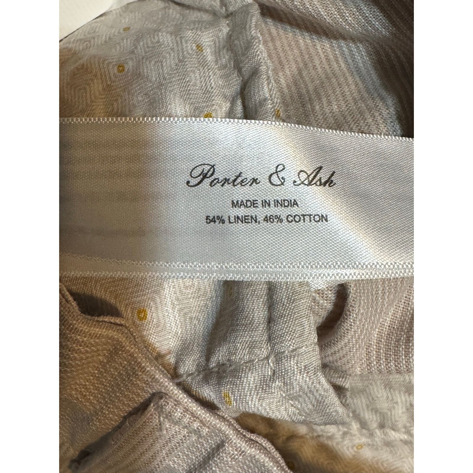 Other Porter & Ash Men’s Linen Blend New Drawstring Shorts Large Size US 34 / EU 50 - 10 Thumbnail