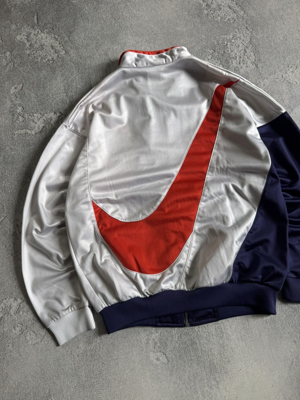 Nike Nike XS/size big swoosh zip olympian track jacket retro 90s Size US XS / EU 42 / 0 - 3 Thumbnail