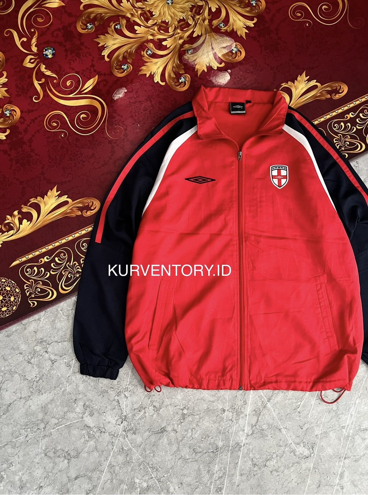 Umbro (SOLD OUT) Umbro England Track Jacket Size US L / EU 52-54 / 3 - 3 Thumbnail