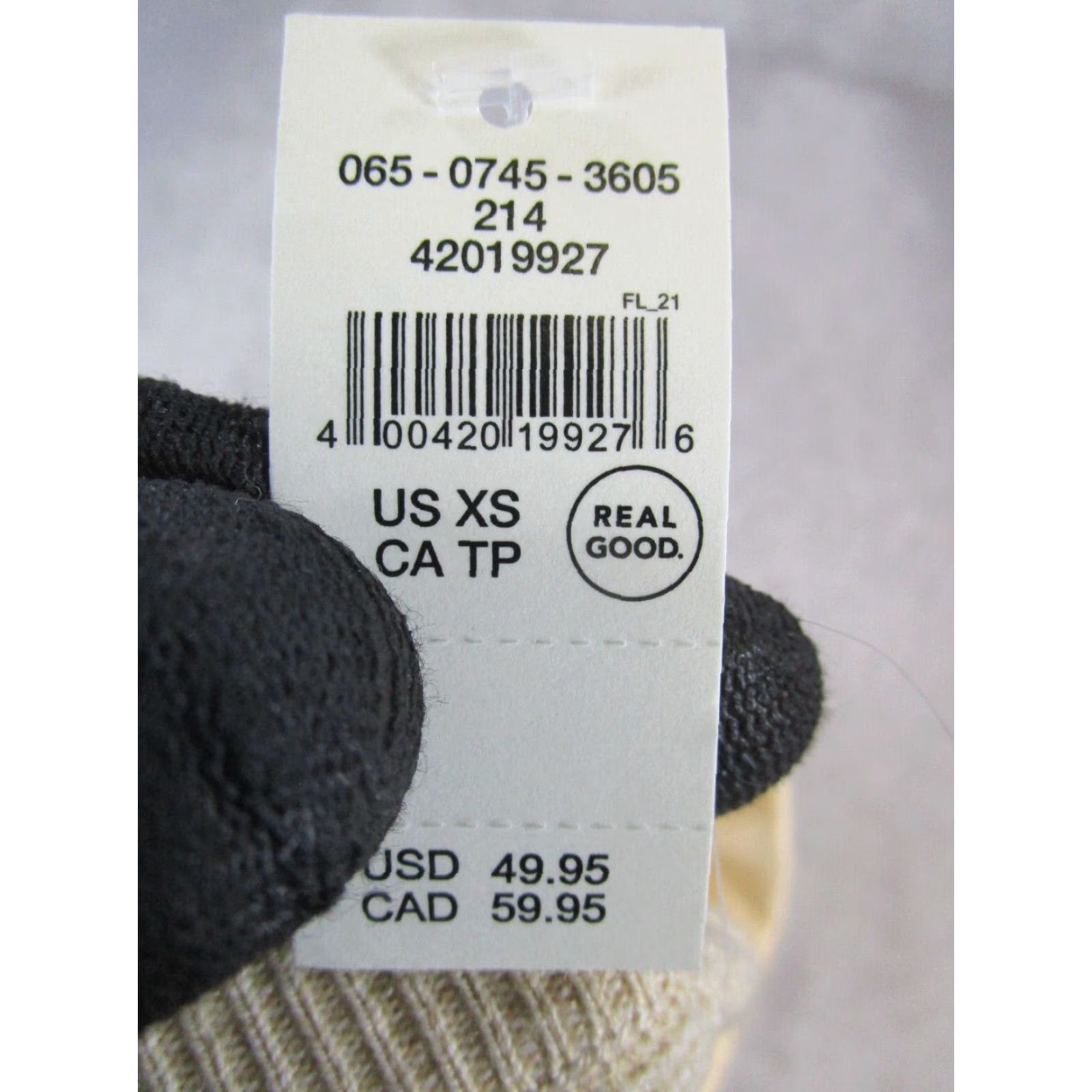 Vintage VINTAGE Aerie Sweater Shirt Women's XS Beige Cropped Knit Pullover Ribbed New Size XS / US 0-2 / IT 36-38 - 4 Thumbnail