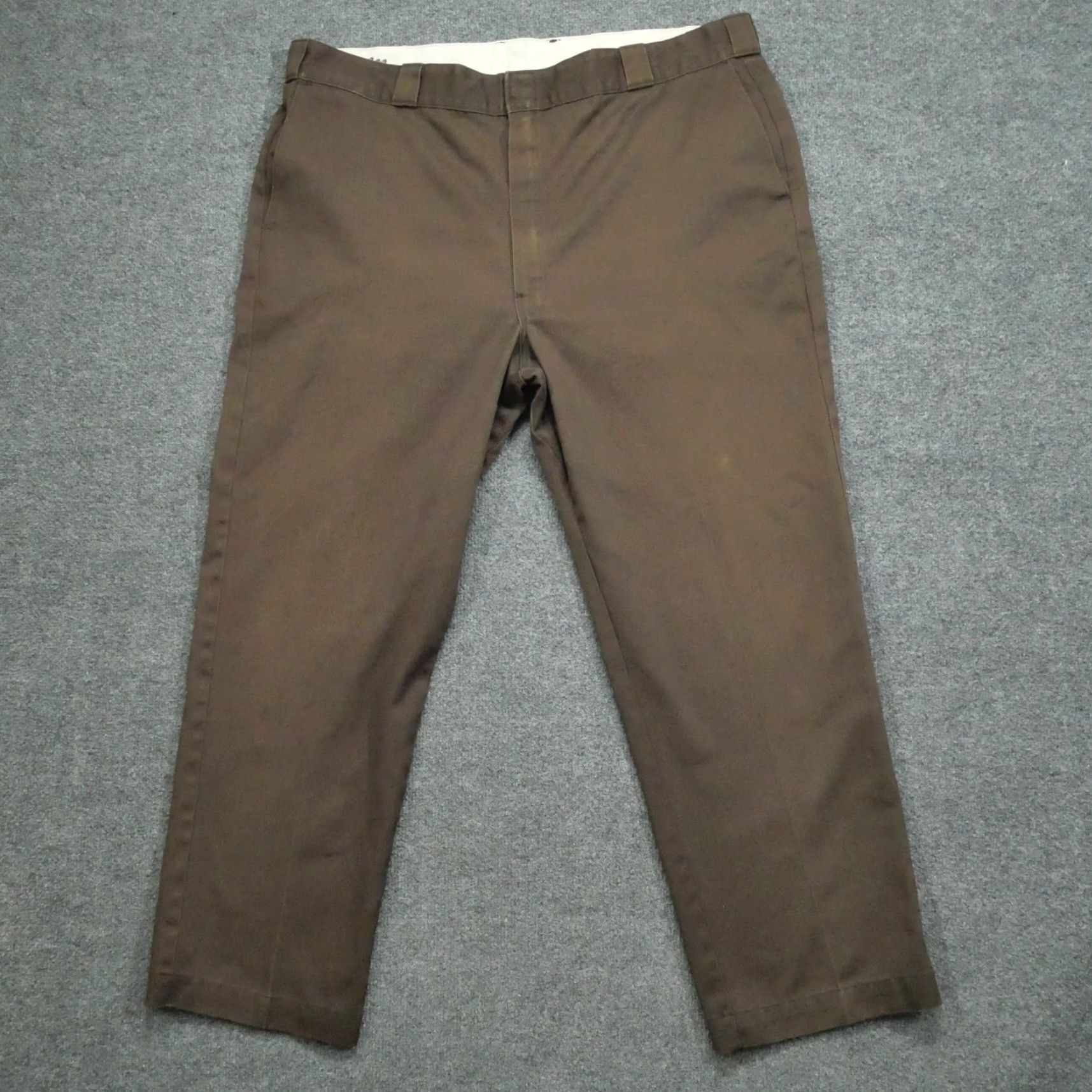 Dickies VINTAGE Dickies Pants Mens 44x30 Brown Chino Straight Workwear 42x30 80s Kitchen? Size US 42 / EU 58 - 2 Thumbnail
