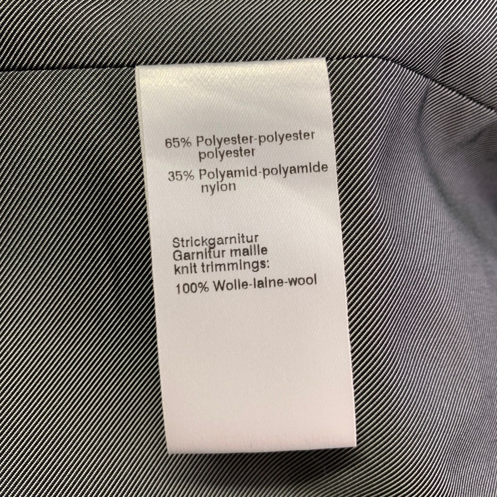 Akris AKRIS Size 14 Grey Polyester Blend Knit Double Zipper Jacket Size XL / US 12-14 / IT 48-50 - 6 Thumbnail