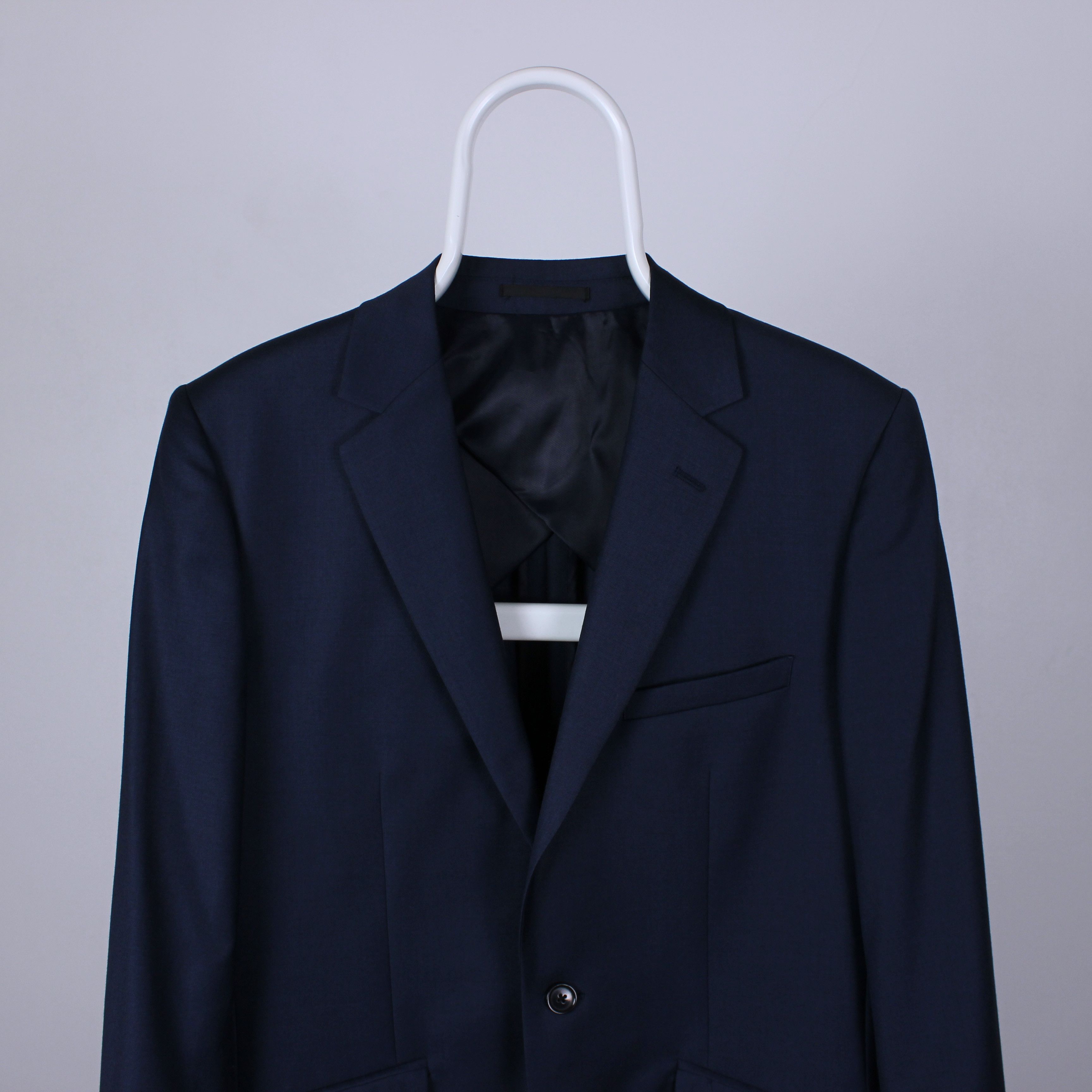 Reiss Reiss blazer men wool 38 inch 32 waist gray blue Size 38R - 2 Thumbnail
