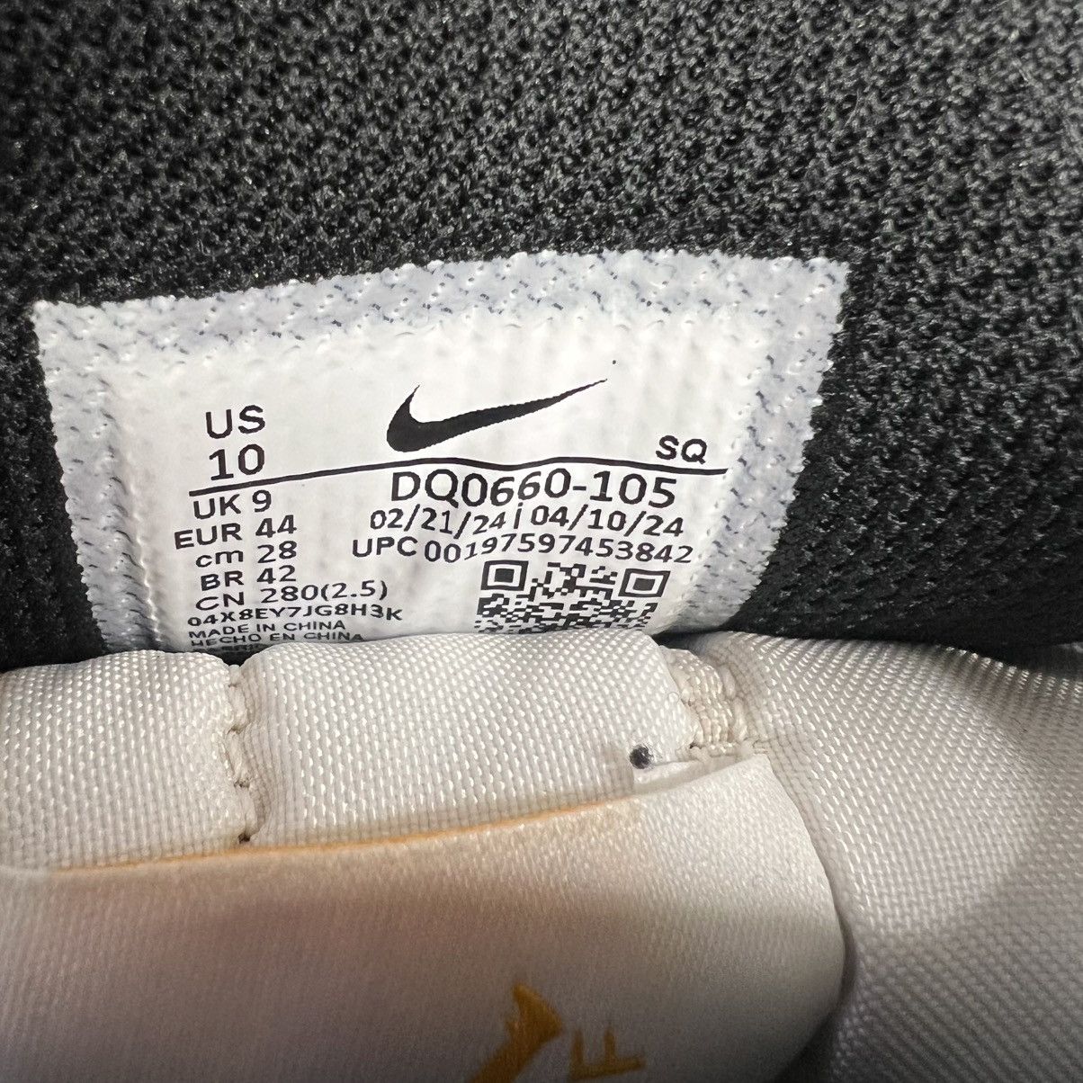 Jordan Brand Nike Air Jordan 1 High Golf Shoe White Black Volt Gold 10 Size US 10 / EU 43 - 7 Thumbnail