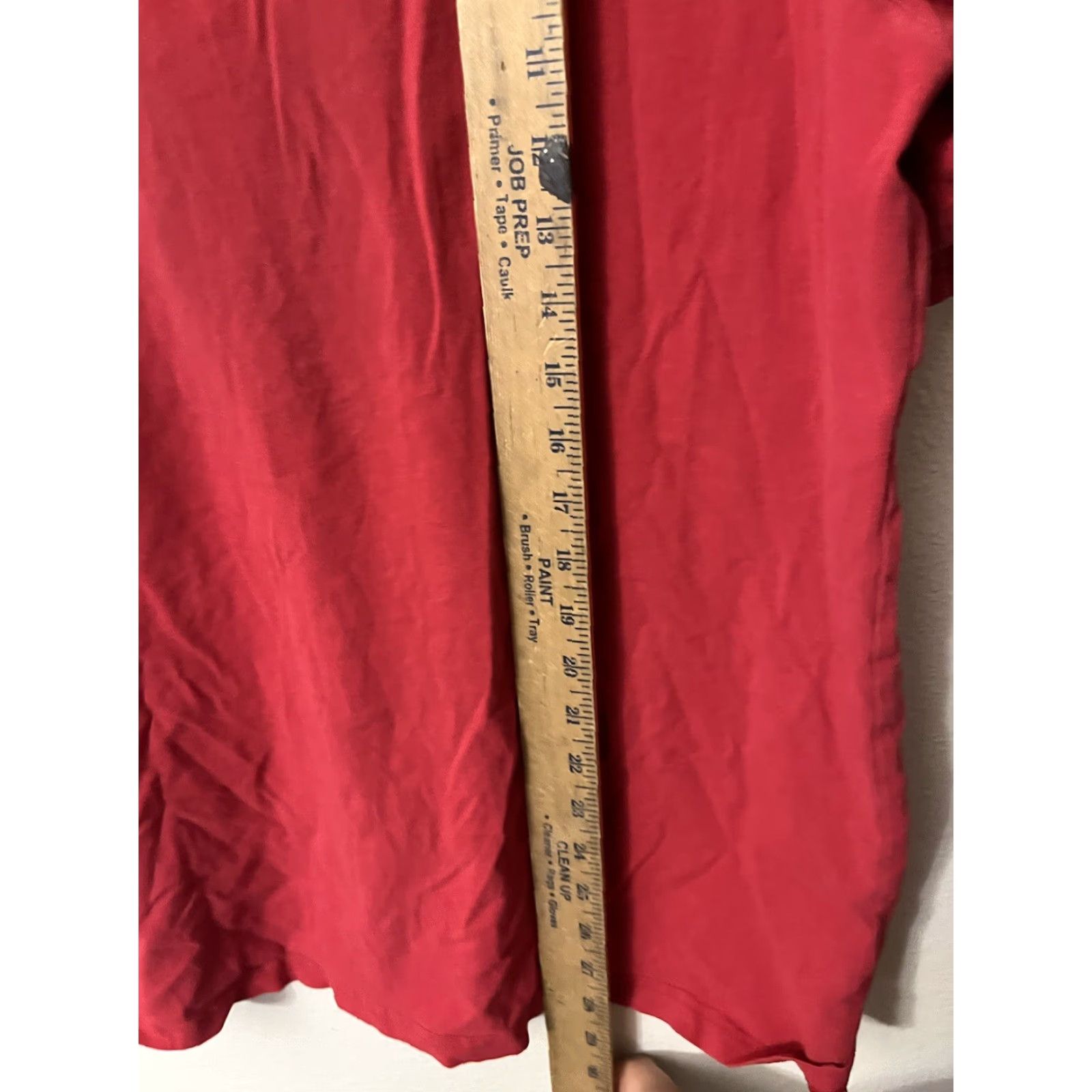 Under Armour Under Armour T-Shirt Mens XL Short Sleeve Loose Red Crew Neck Graphic Logo Cotton Shirt Size US XL / EU 56 / 4 - 4 Thumbnail