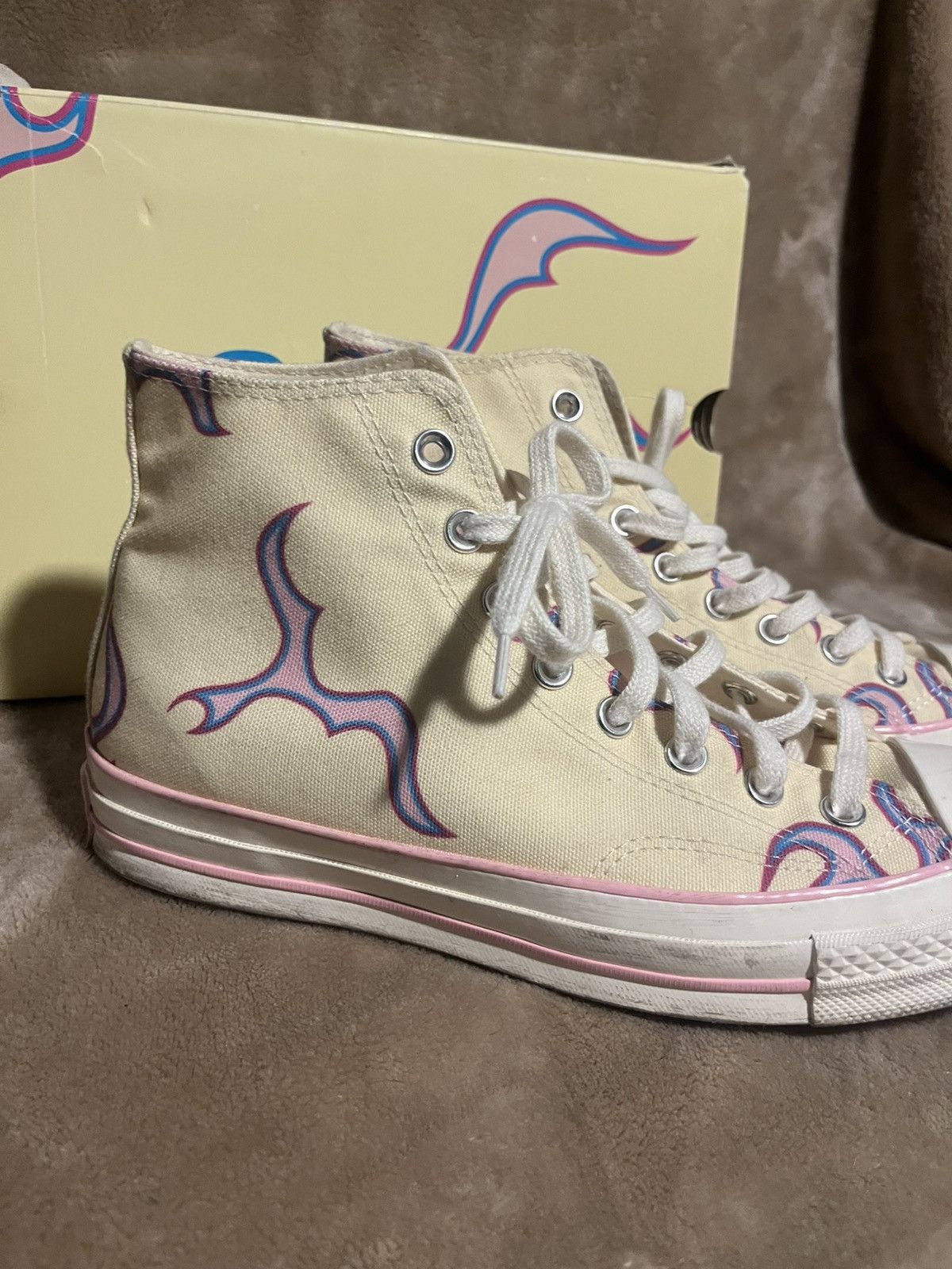 Converse Size 8 Converse Golf Le Fleur x Chuck 70 High Flame Size US 8 / EU 41 - 2 Thumbnail