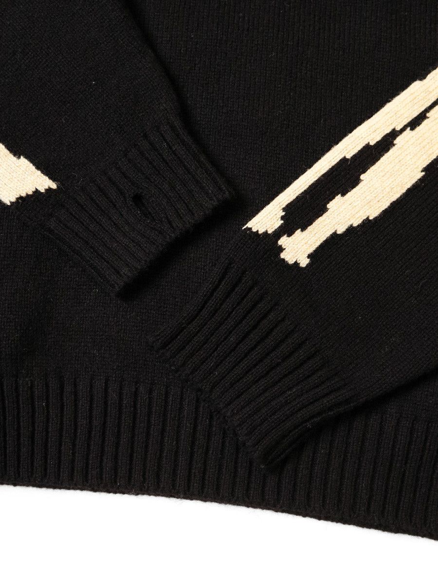 Kapital KAPITAL 5G wool bone sweater hood hoody Skeleton black new S Size US S / EU 44-46 / 1 - 3 Thumbnail