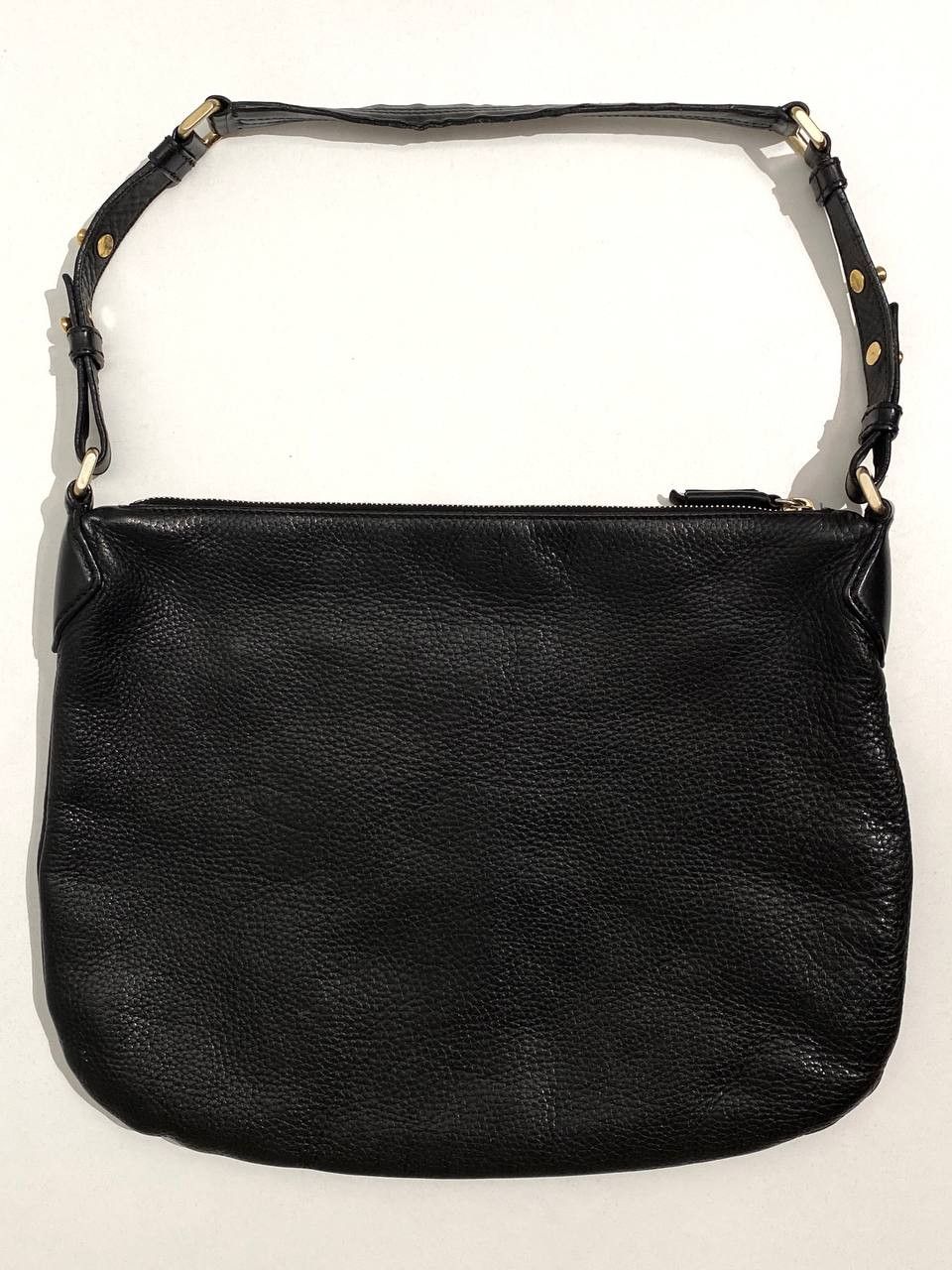 Jil Sander Jil Sander Black Logo Lamb Leather Hand Shoulder Bag Size ONE SIZE - 3 Thumbnail