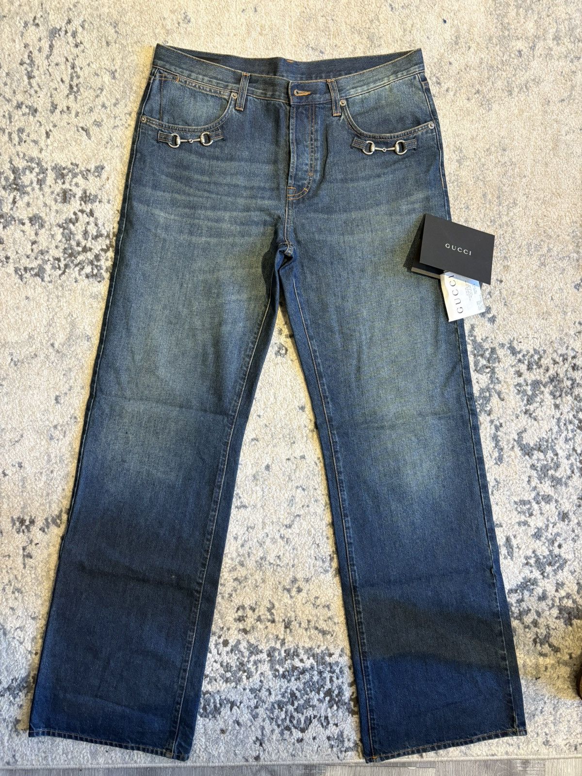 Gucci GUCCI DEMNA HORSEBIT JEANS | Grailed