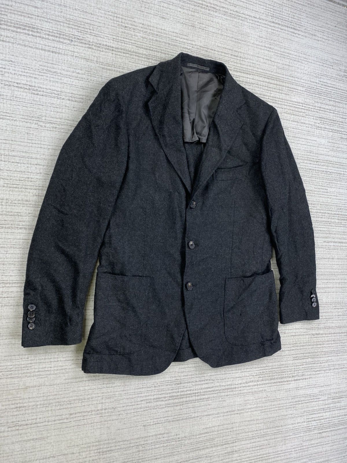 Ring Jacket 🔥Blue Grigio X Loro Piana Design By Ring Jacket Wool Blazer Size US M / EU 48-50 / 2 - 3 Thumbnail