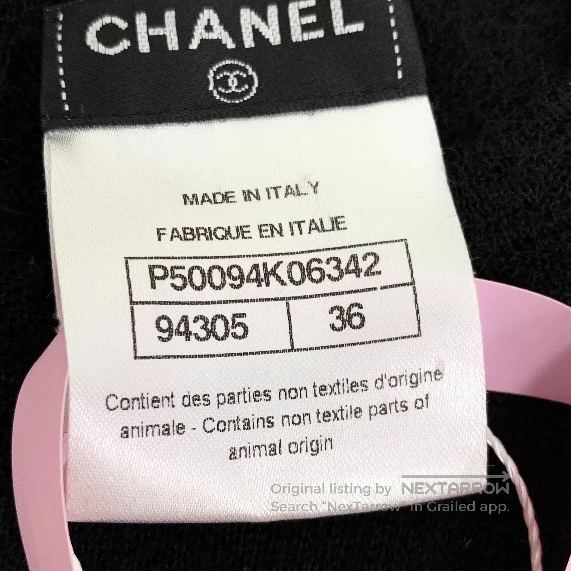 Chanel black pearl. Size US XS / EU 42 / 0 - 8 Thumbnail