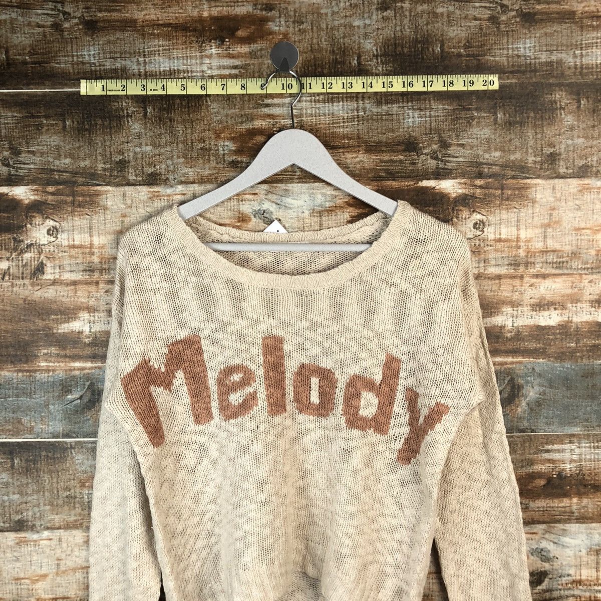 Homespun Knitwear Melody Mouth Vallery Brown Knitwear #A1366 Size M / US 6-8 / IT 42-44 - 2 Thumbnail