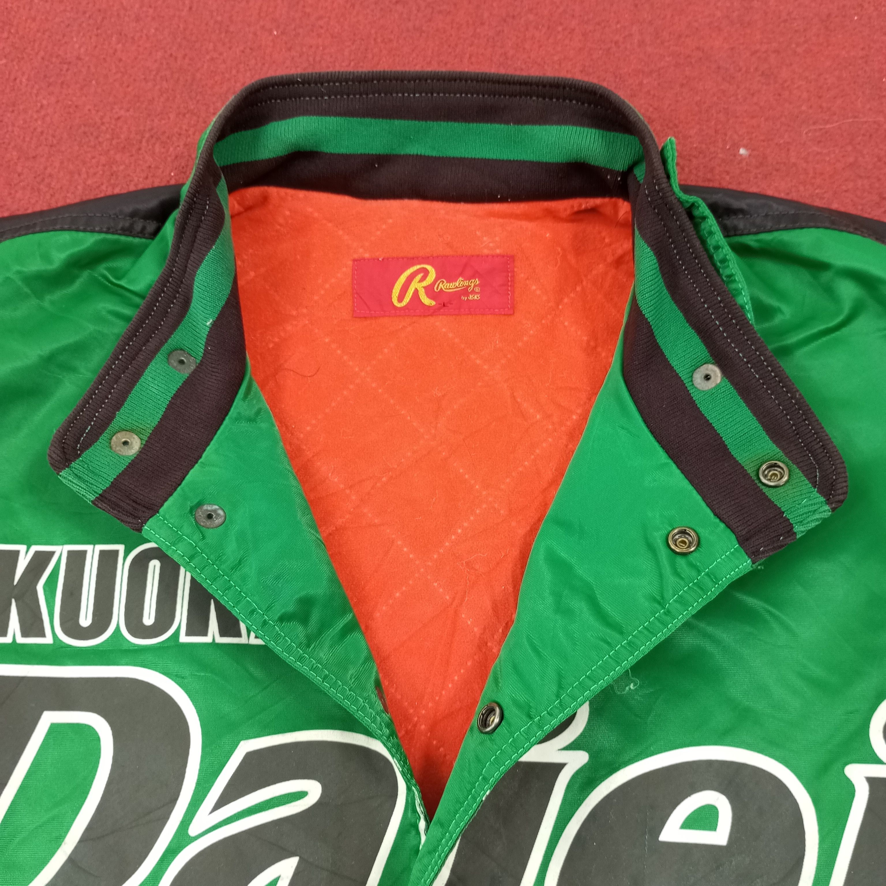 Japanese Brand Fukuoka Daiei Hawks Japanese Baseball Team Jacket Size US L / EU 52-54 / 3 - 5 Thumbnail