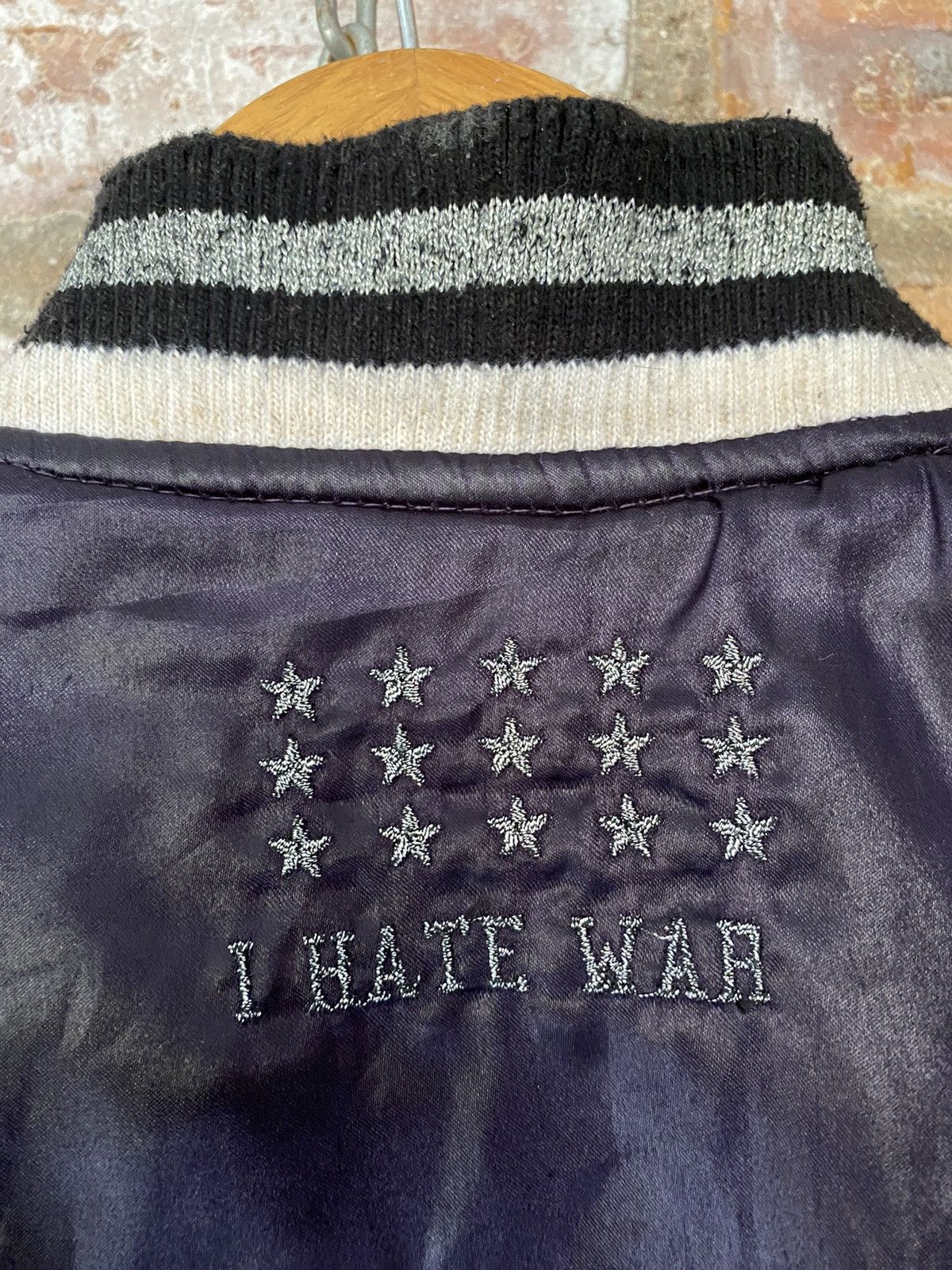 General Research 1990s T.K. I HATE WAR Reversible Sukajan Military Floral Size US S / EU 44-46 / 1 - 11 Thumbnail