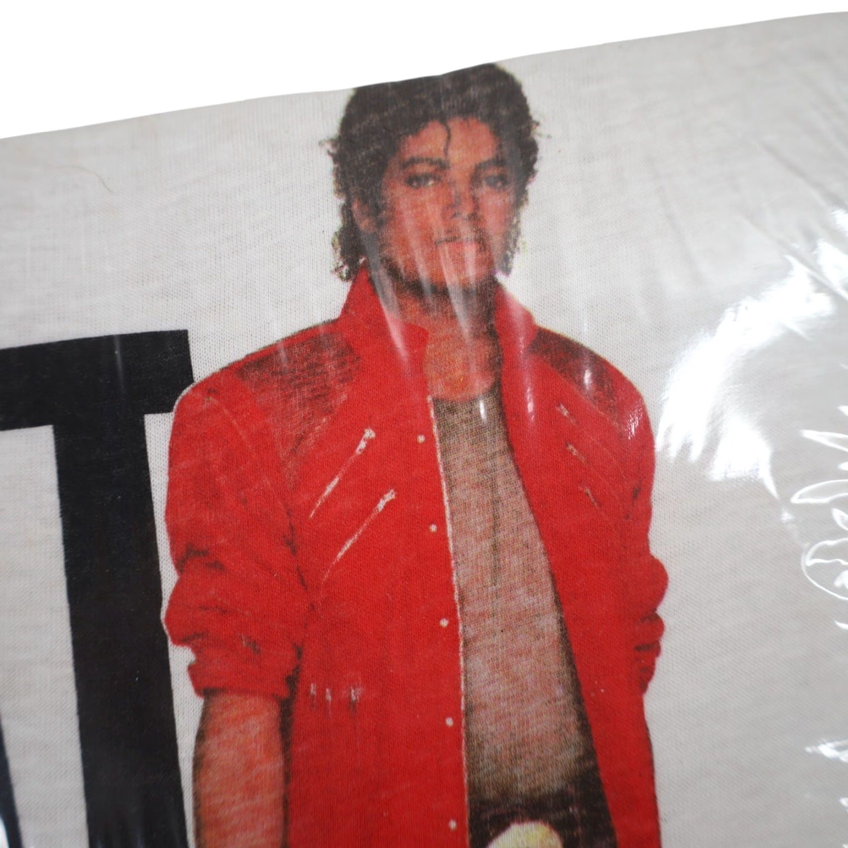 Vintage VINTAGE Michael Jackson Beat It T Shirt White Mens Medium Graphic 1984 NWT Size US M / EU 48-50 / 2 - 4 Thumbnail