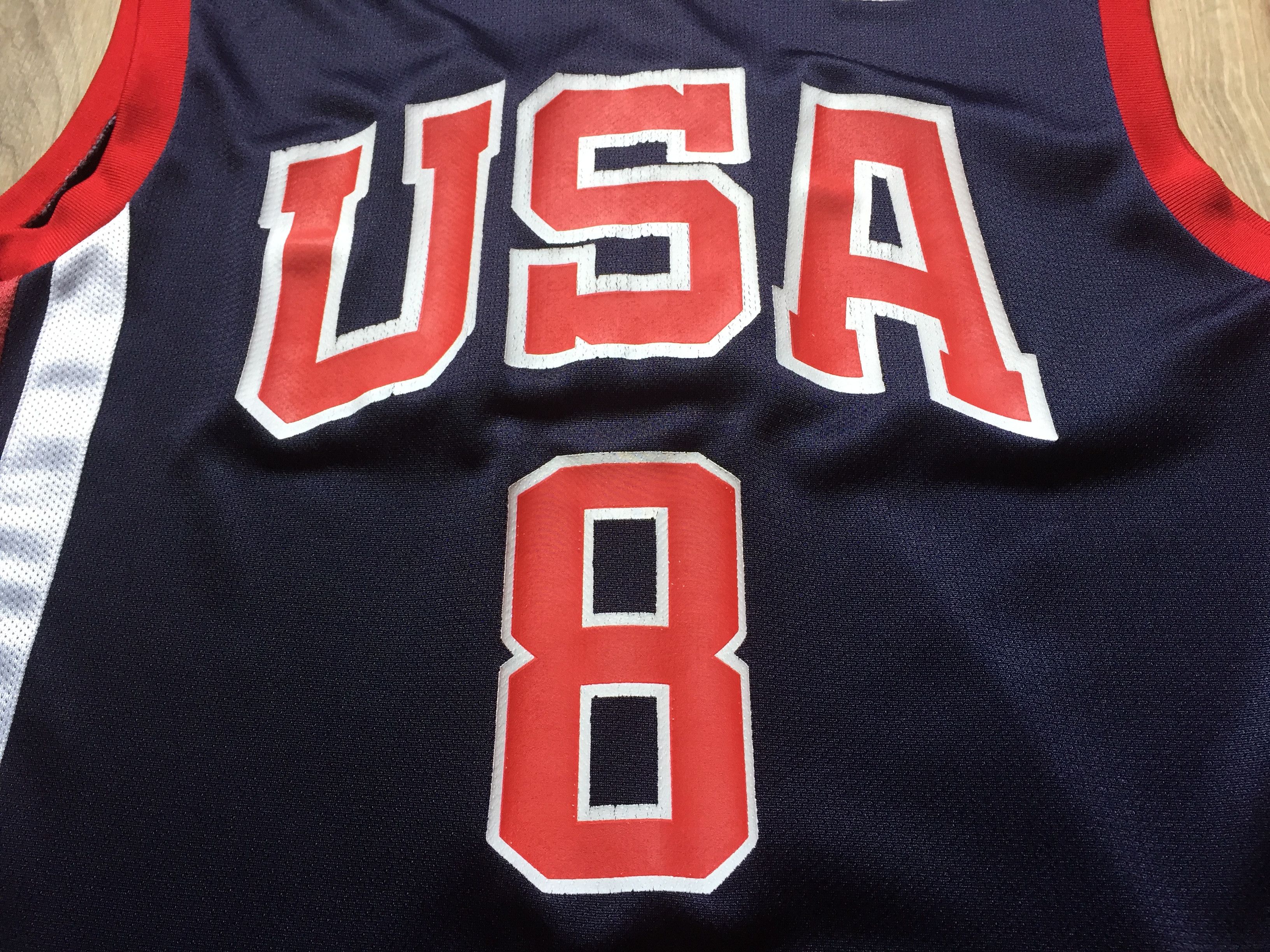 NBA × Reebok × Vintage Vintage Reebok USA Basketball Kobe Bryant #8 Jersey Size US M / EU 48-50 / 2 - 2 Thumbnail
