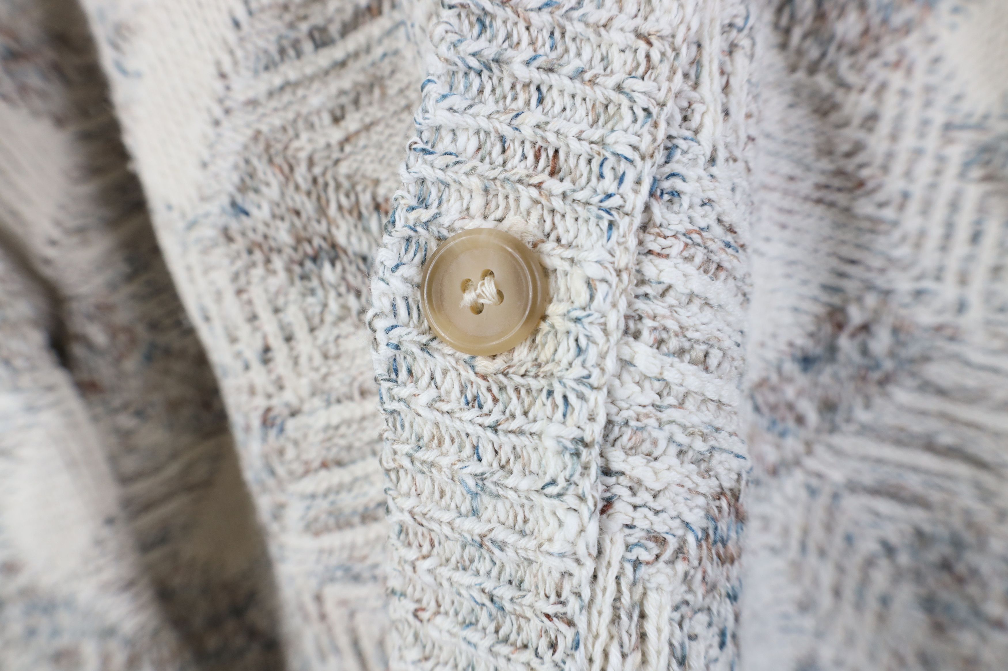 Vintage Vintage 90s Streetwear Knit Cardigan Sweater Cotton USA Size US M / EU 48-50 / 2 - 5 Thumbnail