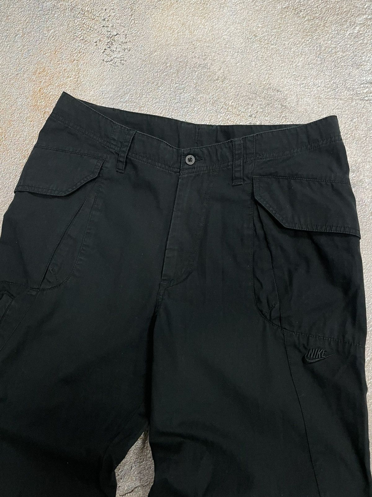 Nike Vintage Nike Black Boxy Cargo Pants Size US 32 / EU 48 - 3 Thumbnail