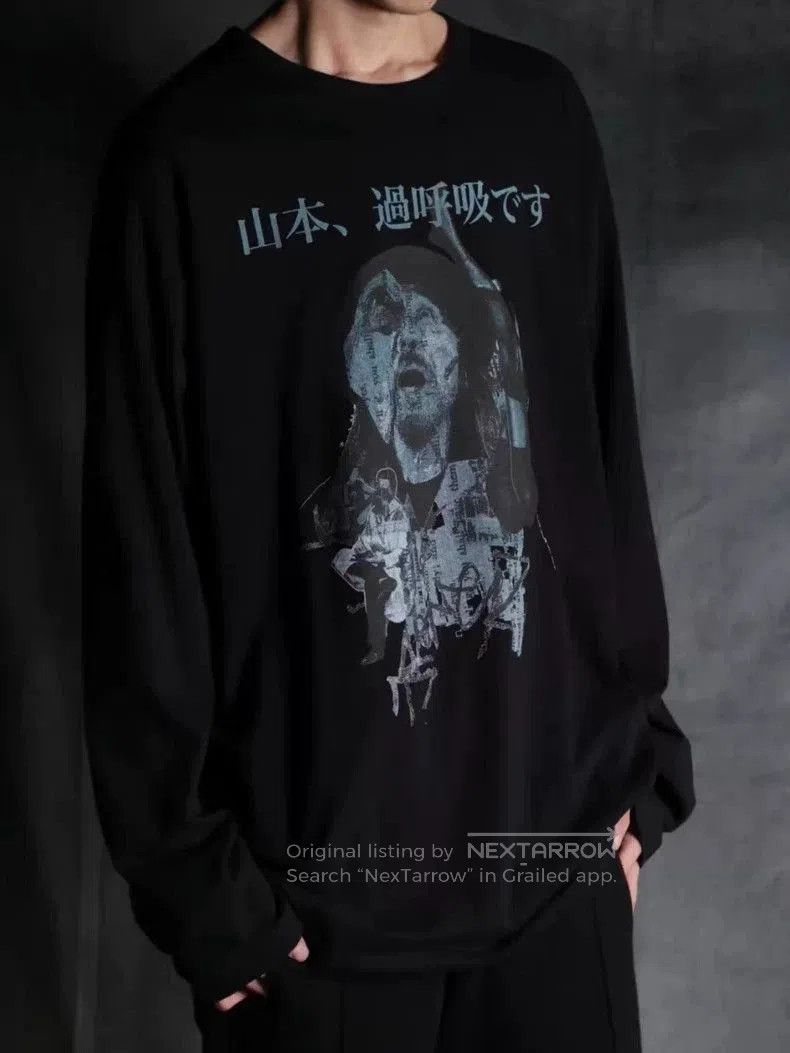 Yohji Yamamoto Yohji Yamamoto 24SS Portrait Longsleeve Tee. Size US S / EU 44-46 / 1 - 6 Thumbnail