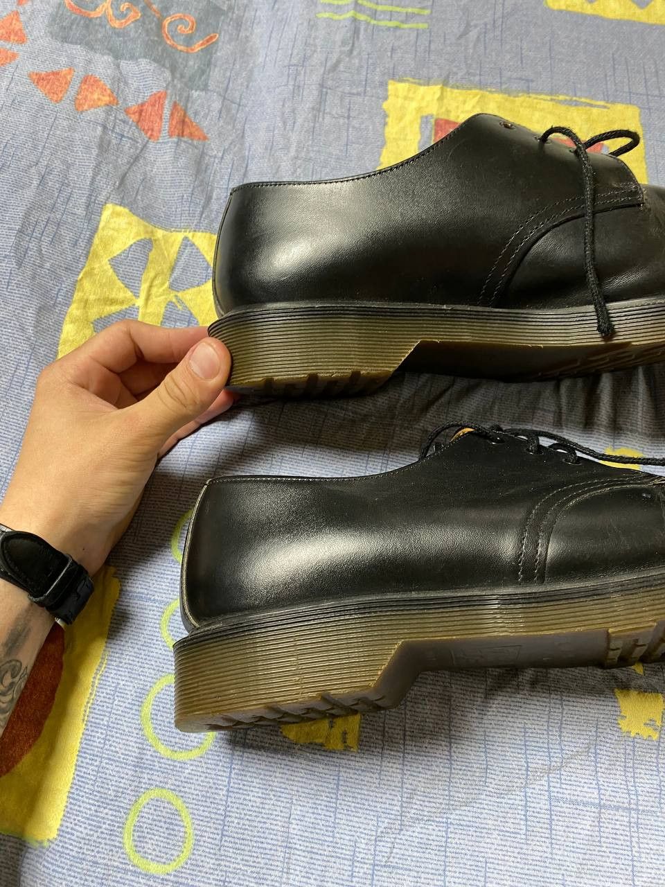 Dr. Martens Vintage Dr. Martens Leather Low Boots Size US 9 / EU 42 - 8 Thumbnail