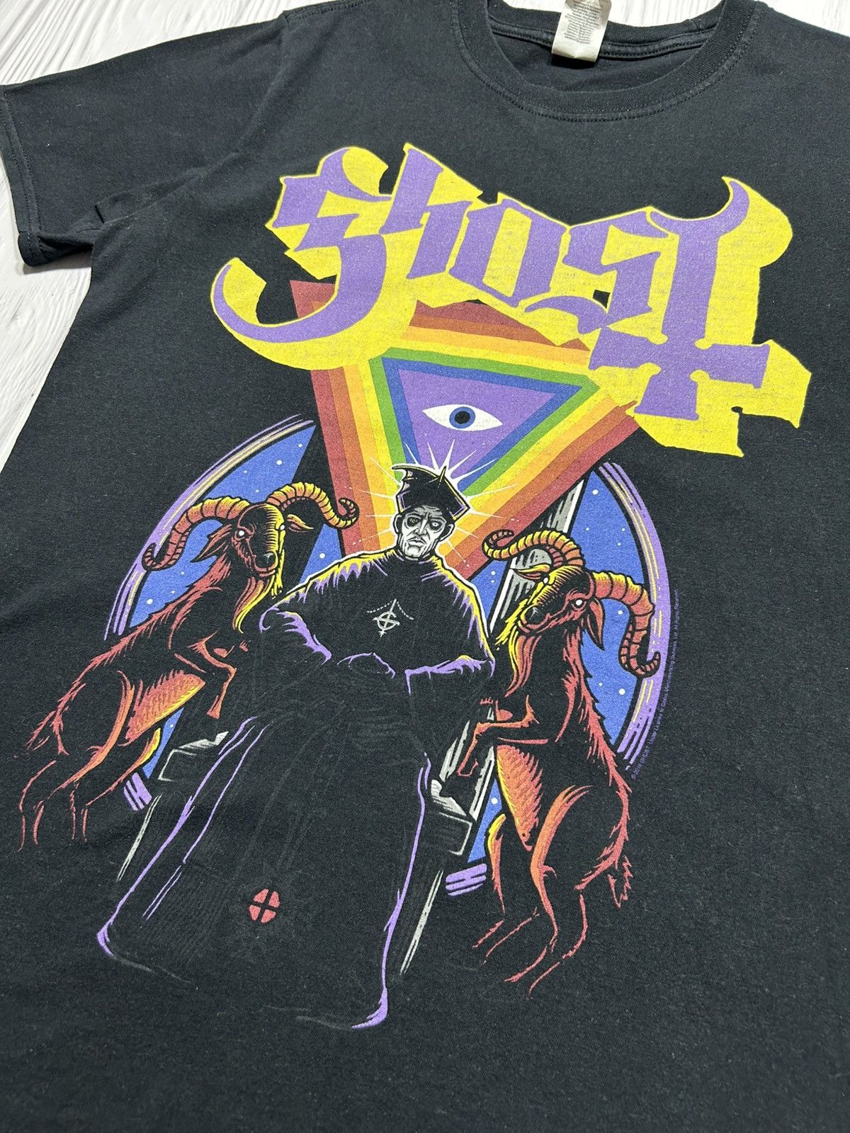 Band Tees 2018 Ghost Dark Metal Band T-Shirt 666 Size US M / EU 48-50 / 2 - 5 Thumbnail