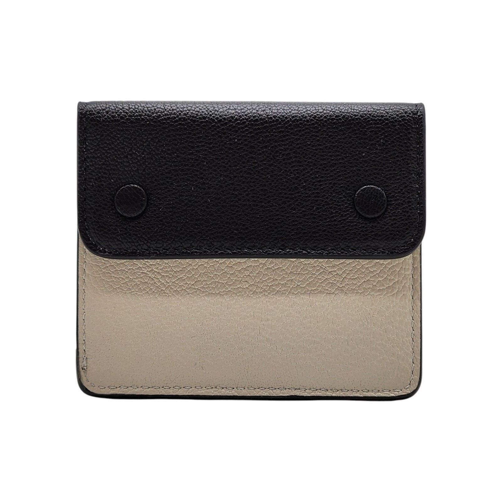 Maison Margiela Four Stitch Leather Card Holder Black Beige - NWB Size ONE SIZE - 2 Thumbnail