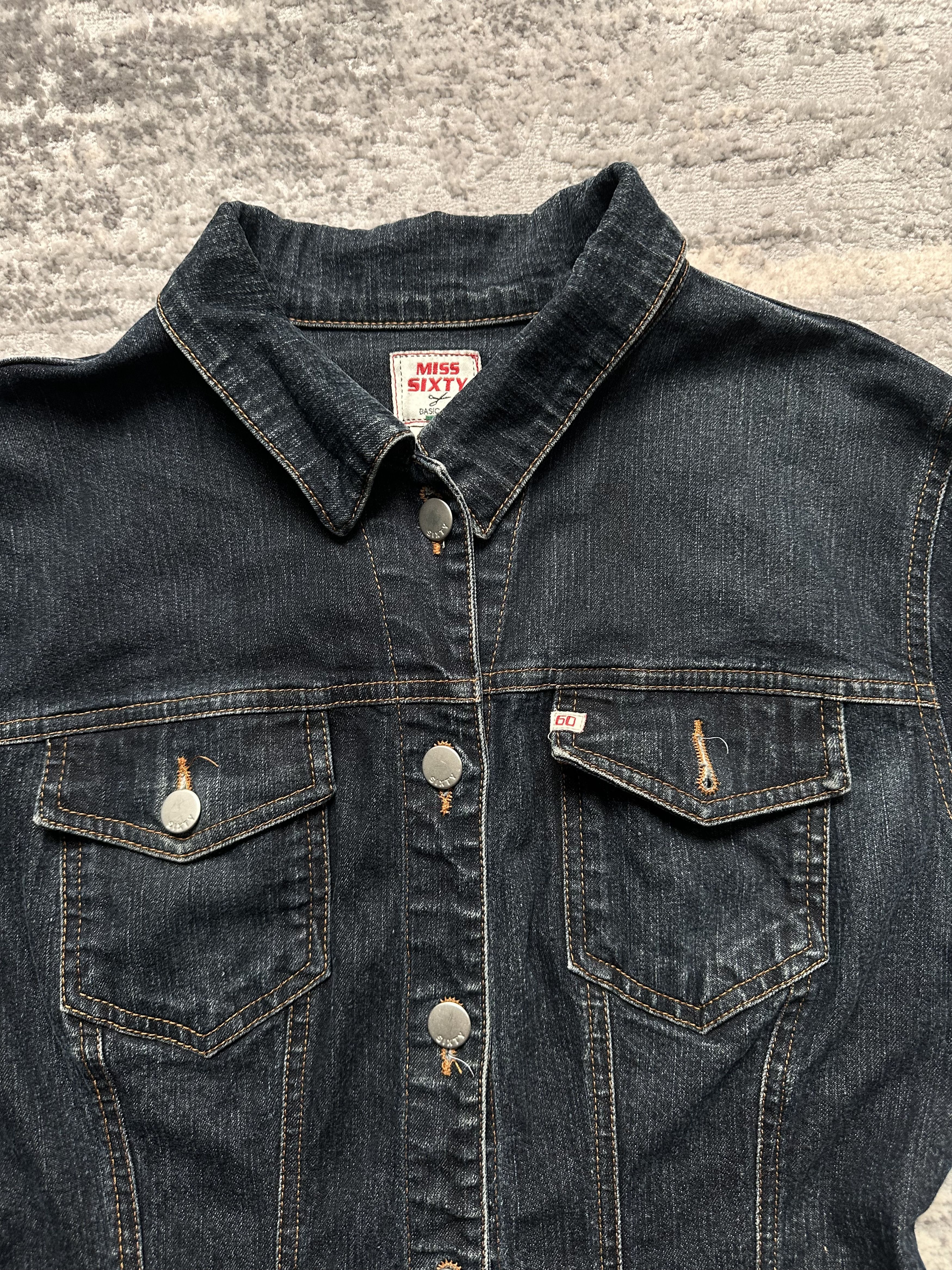 Miss Sixty Miss Sixty Jeans Jacket Size L / US 10 / IT 46 - 3 Thumbnail
