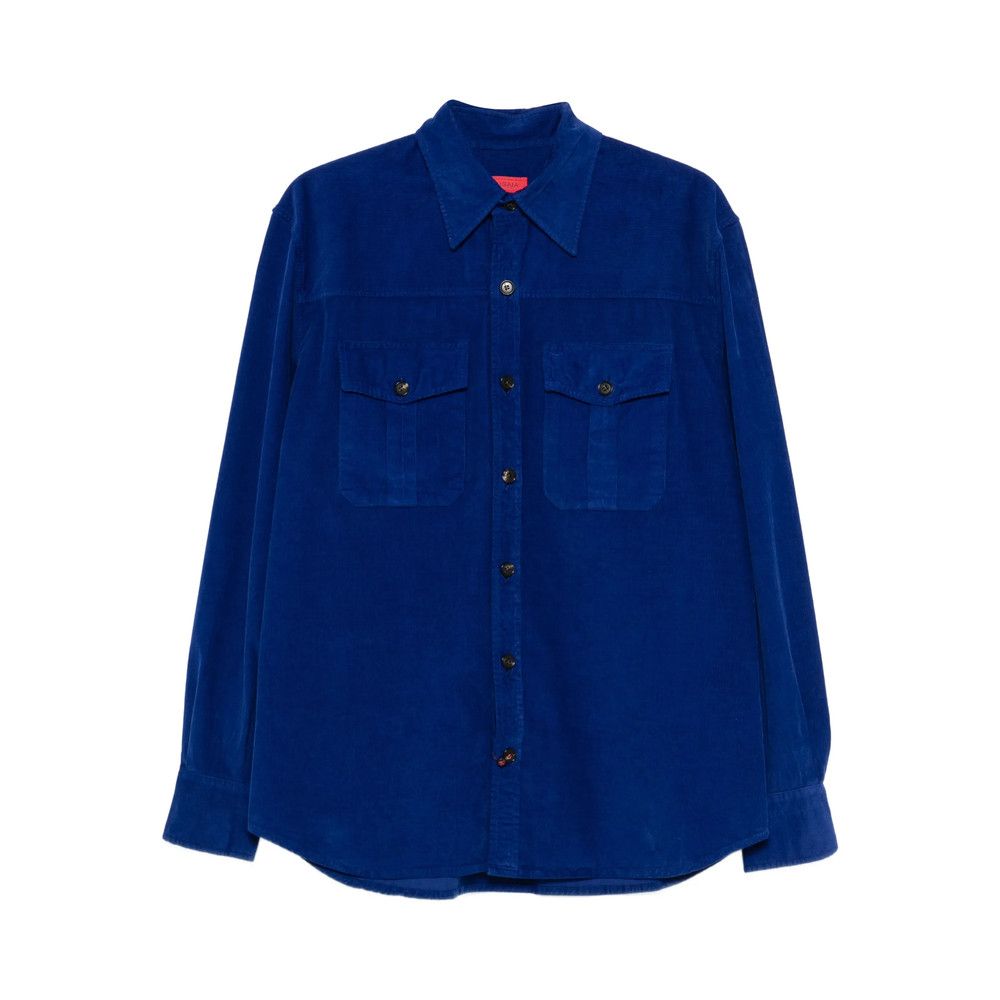 Isaia Isaia BLUE Shirts Size US L / EU 52-54 / 3 - 1 Thumbnail