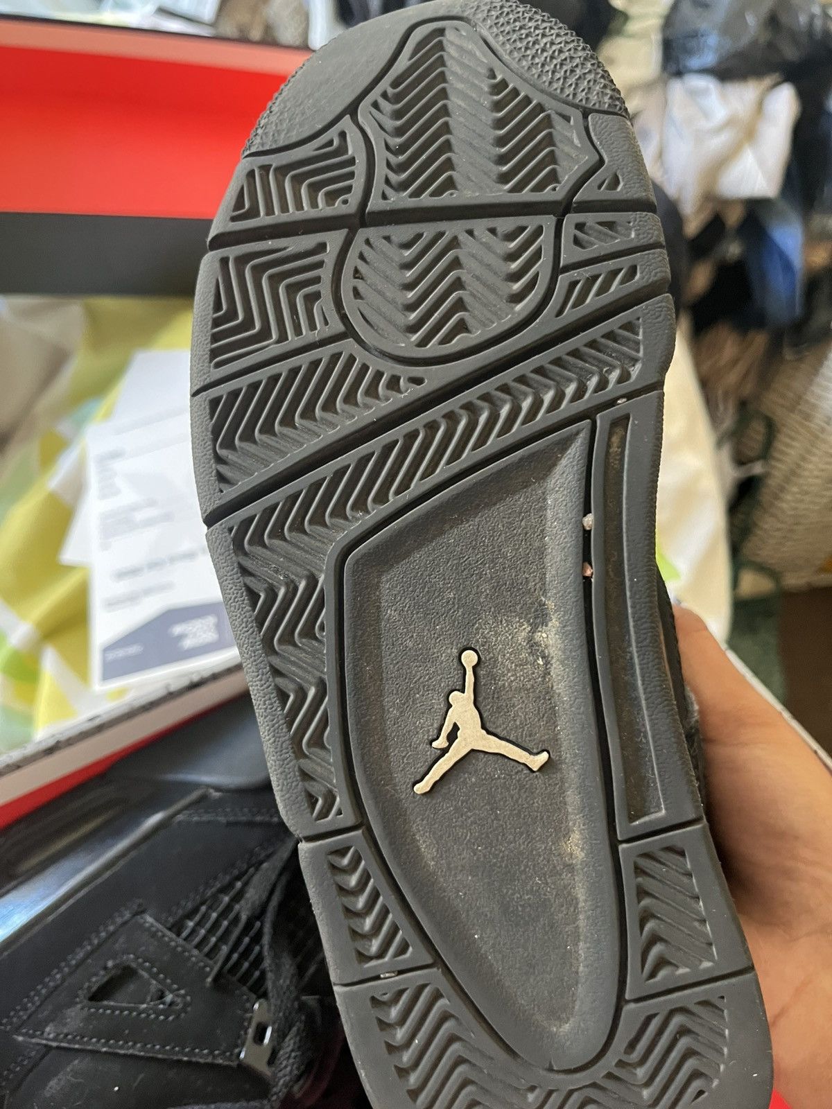 Jordan Brand Jordan Black Cat 4’s 2020 release Size US 7 / IT 37 - 5 Thumbnail