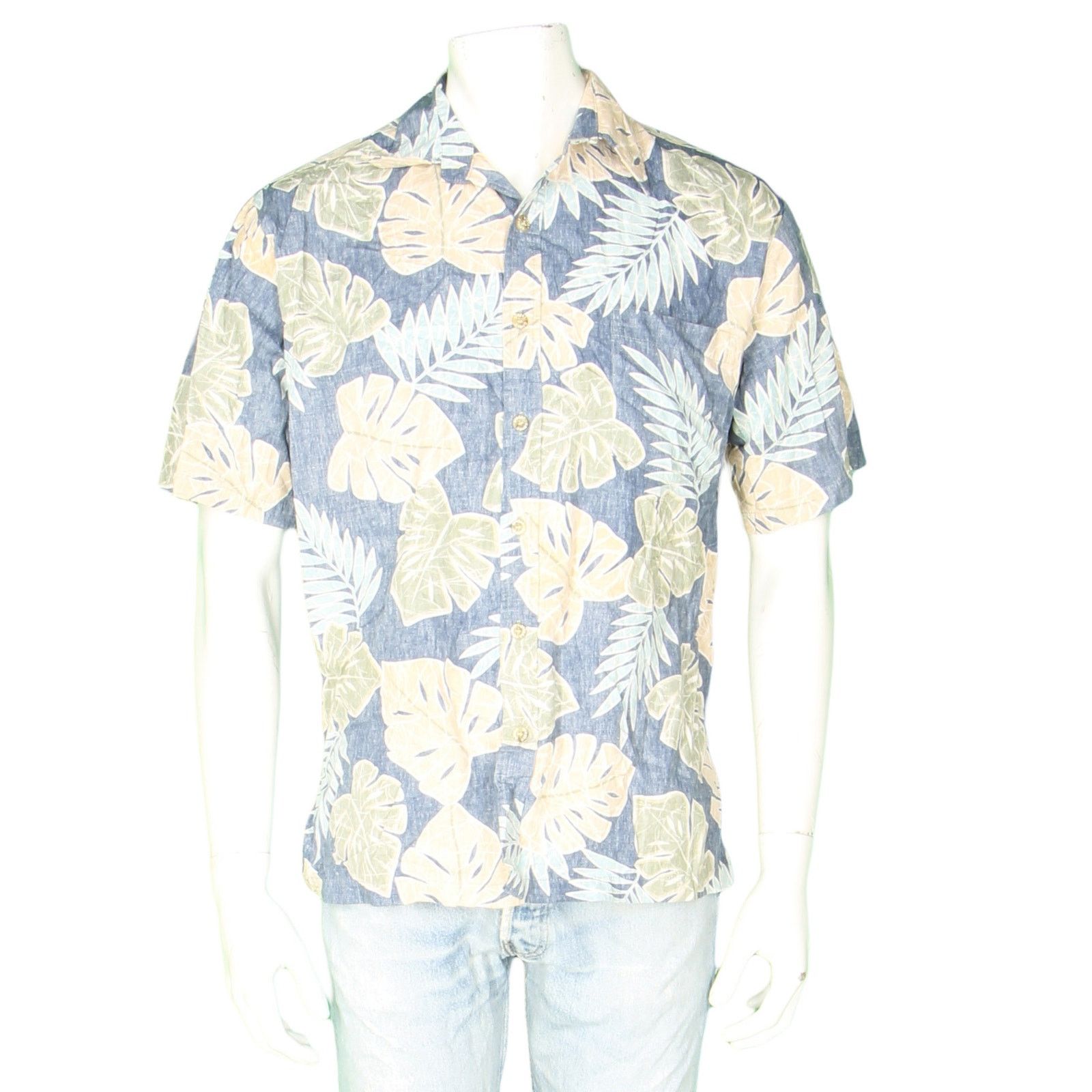 Other Plant Leaves All Over Hawaiian Aloha Tropical Shirt M Size US M / EU 48-50 / 2 - 2 Thumbnail