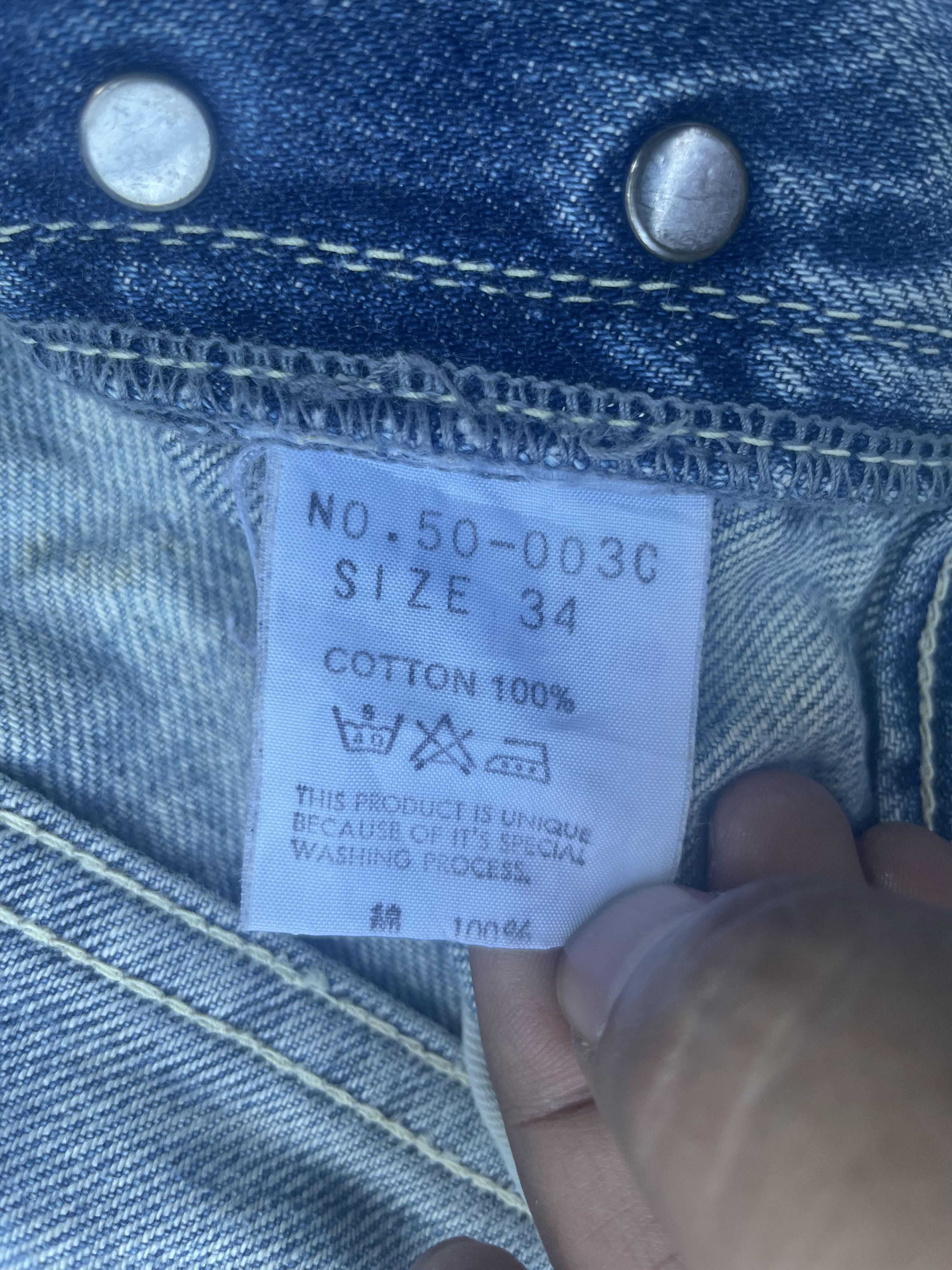 Japanese Brand Vintage Omnigod Selvedge Denim Short Size US 34 / EU 50 - 8 Thumbnail