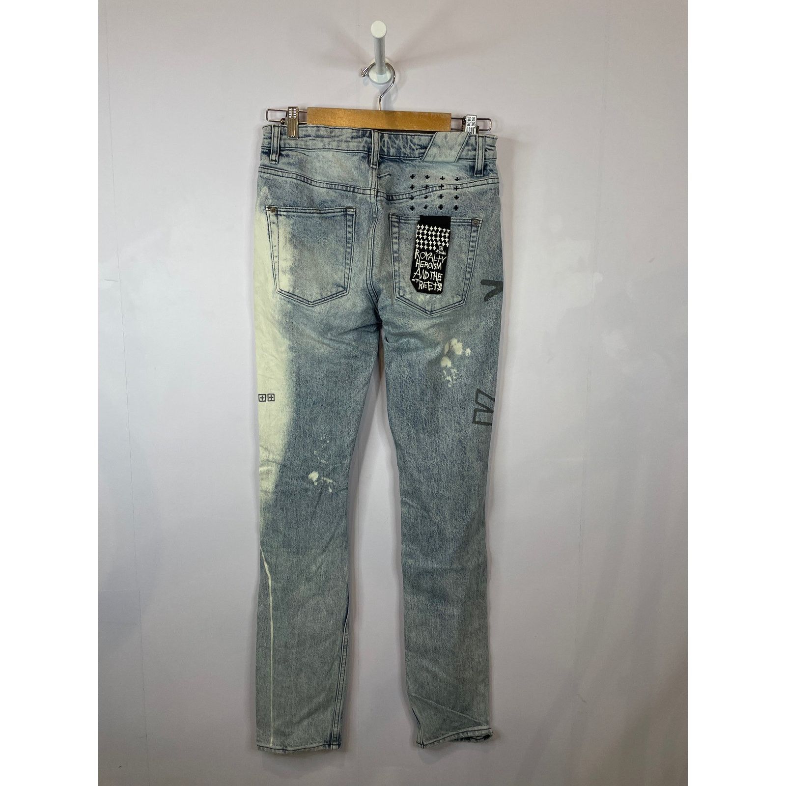 Ksubi Ksubi Bleach Wash Ripped Jeans Size US 29 - 2 Thumbnail