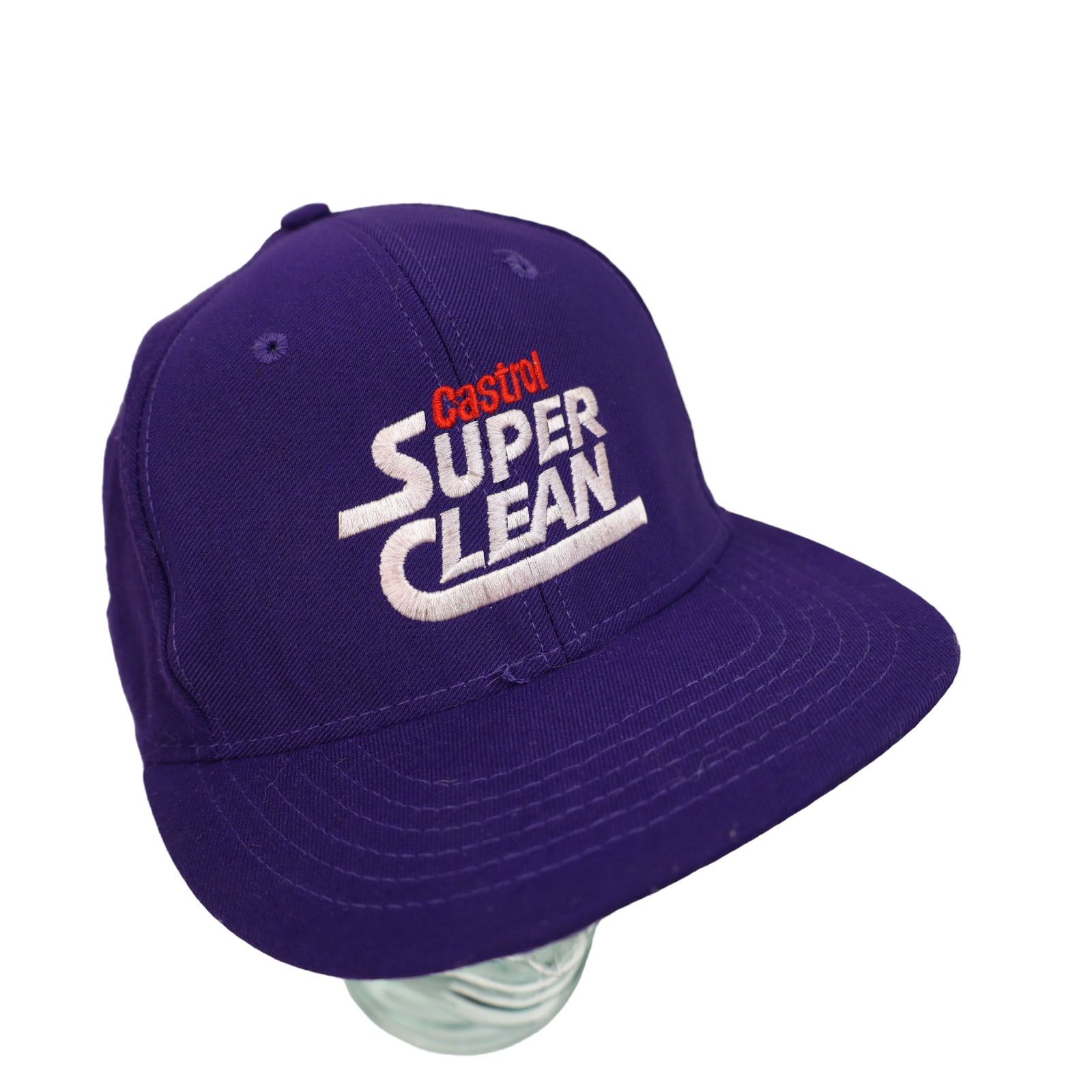 Vintage Vintage Castrol Super Clean Spellout Snapback Hat Size ONE SIZE - 2 Thumbnail