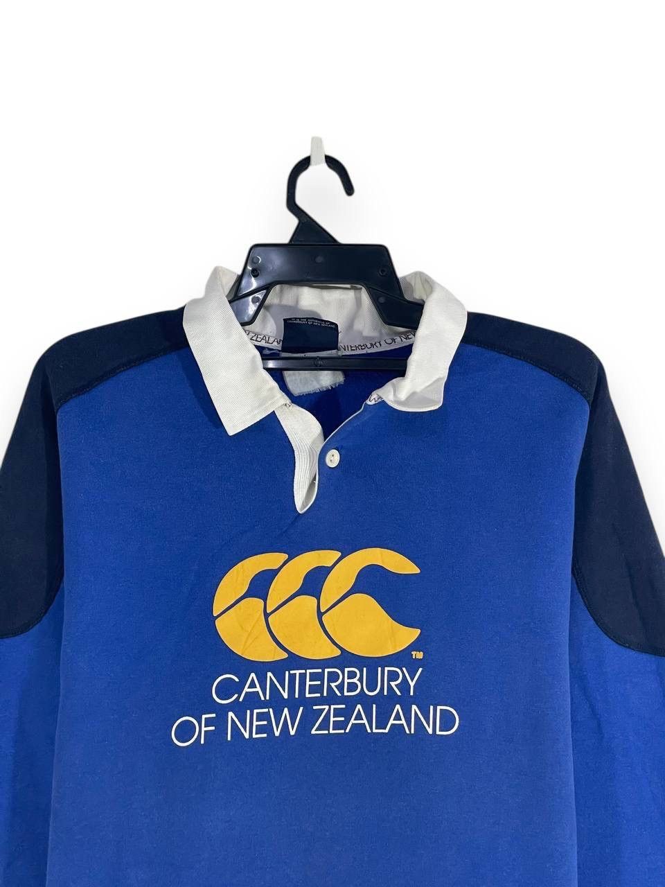 Canterbury of New Zealand Vintage canterbury rugby shirt size L Size US L / EU 52-54 / 3 - 2 Thumbnail