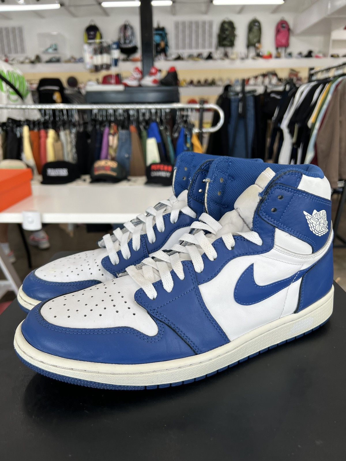 Jordan Brand × Nike Air Jordan 1 Storm Blue Sz. 13 (2016) Size US 13 / EU 46 - 1 Thumbnail