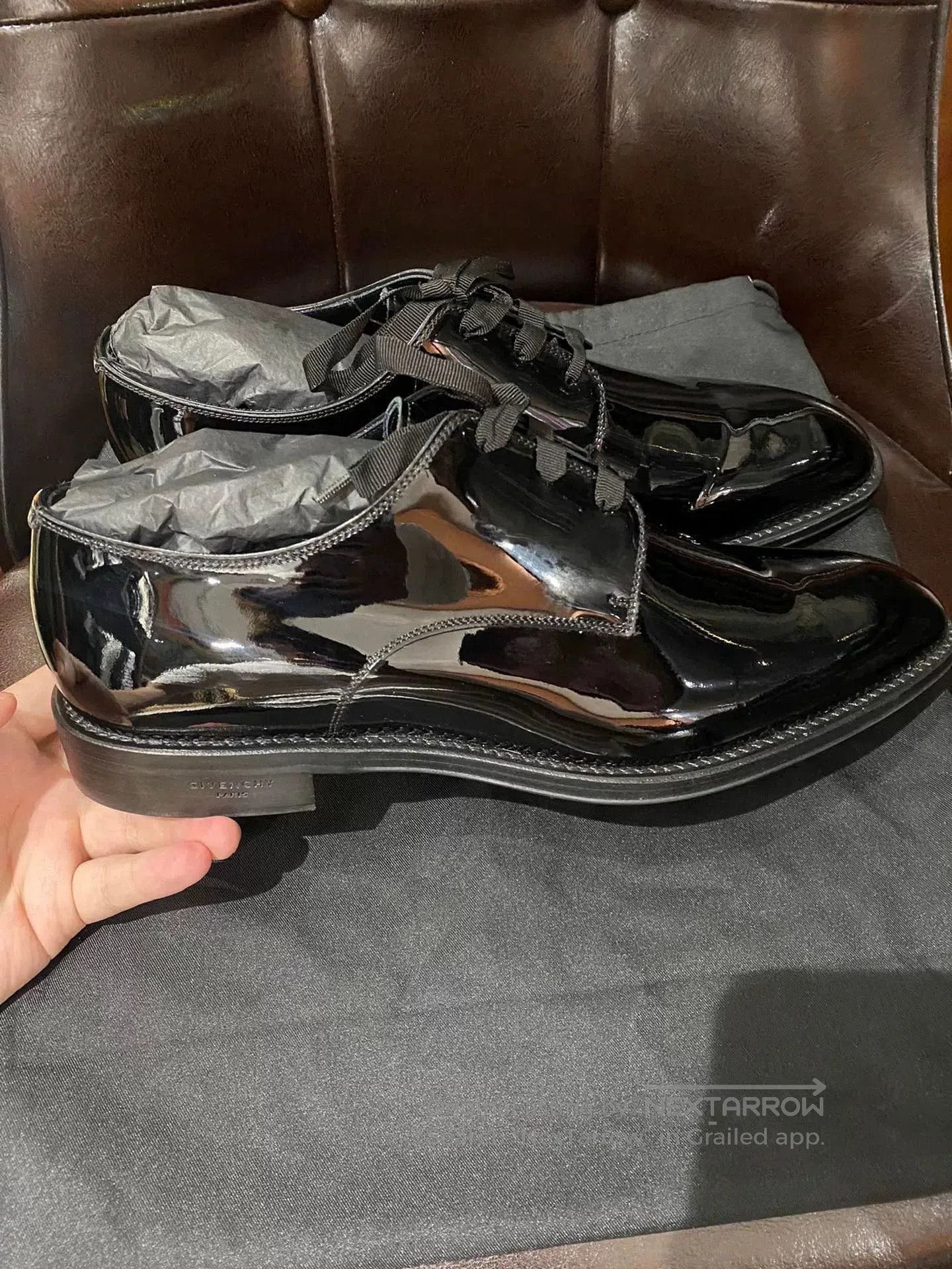 Givenchy givenchy men's polished dress shoes size 41.5. Size US 9.5 / EU 42-43 - 3 Thumbnail