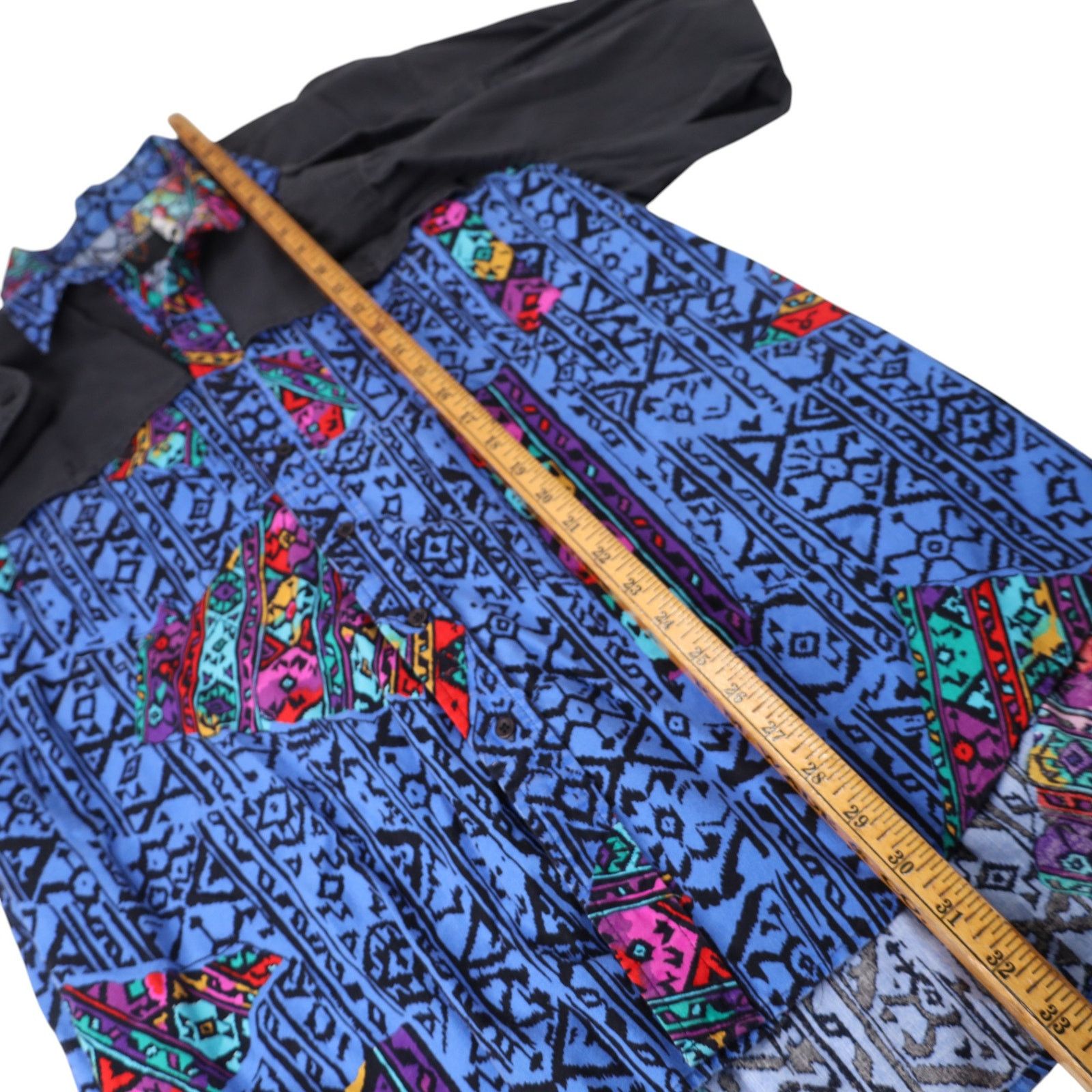 Vintage Vintage Frontier Series Crazy Vibrant Western Shirt Size US XL / EU 56 / 4 - 9 Thumbnail