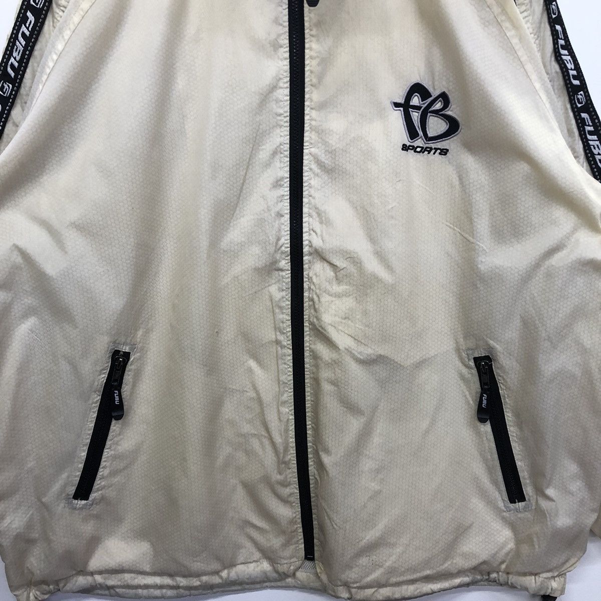 Fubu Vintage Fubu Hip Hop Spellout Embriodered Light Jacket Size US XXL / EU 58 / 5 - 6 Thumbnail
