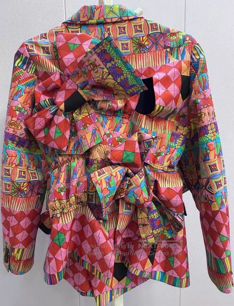 Comme des Garcons Comme des Garcons 3D Bow Printed Jacket Size S / US 4 / IT 40 - 3 Thumbnail
