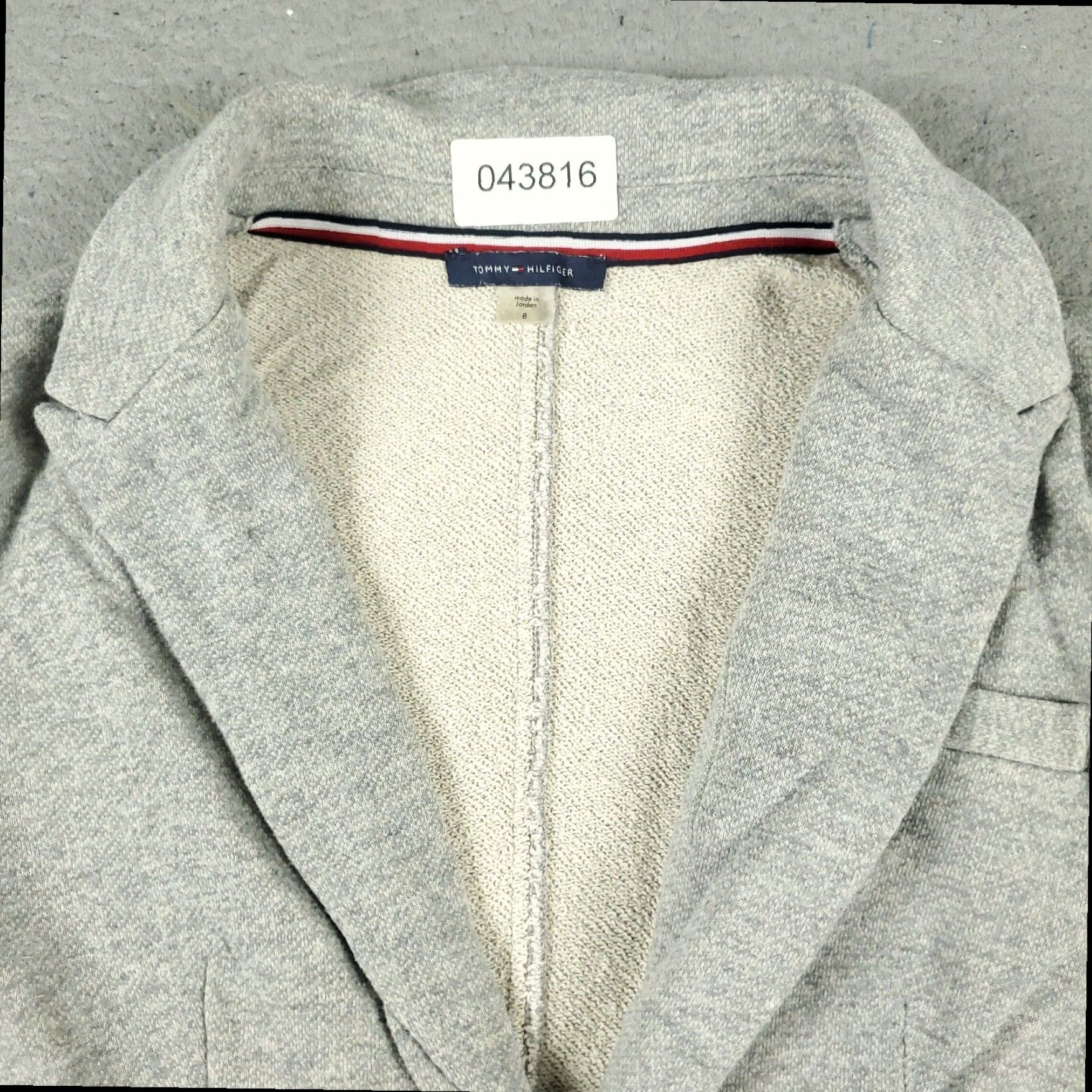 Tommy Hilfiger Womens Gray Blazer Tommy Hilfiger Single Breasted Size 8 Size M / US 6-8 / IT 42-44 - 2 Thumbnail