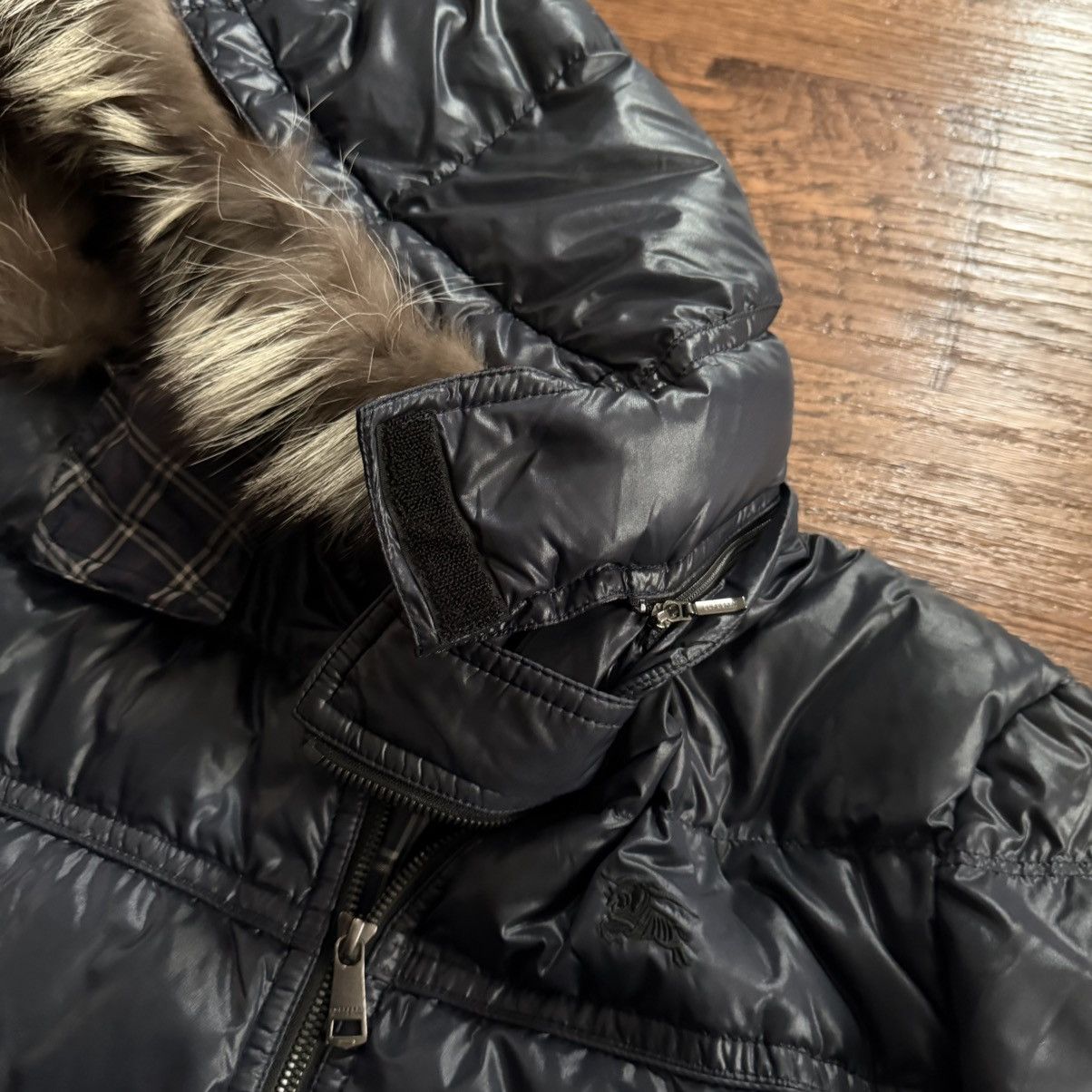 Burberry Y2k Burberry Black Label Puffer Jacket Navy colorway Size US M / EU 48-50 / 2 - 7 Thumbnail