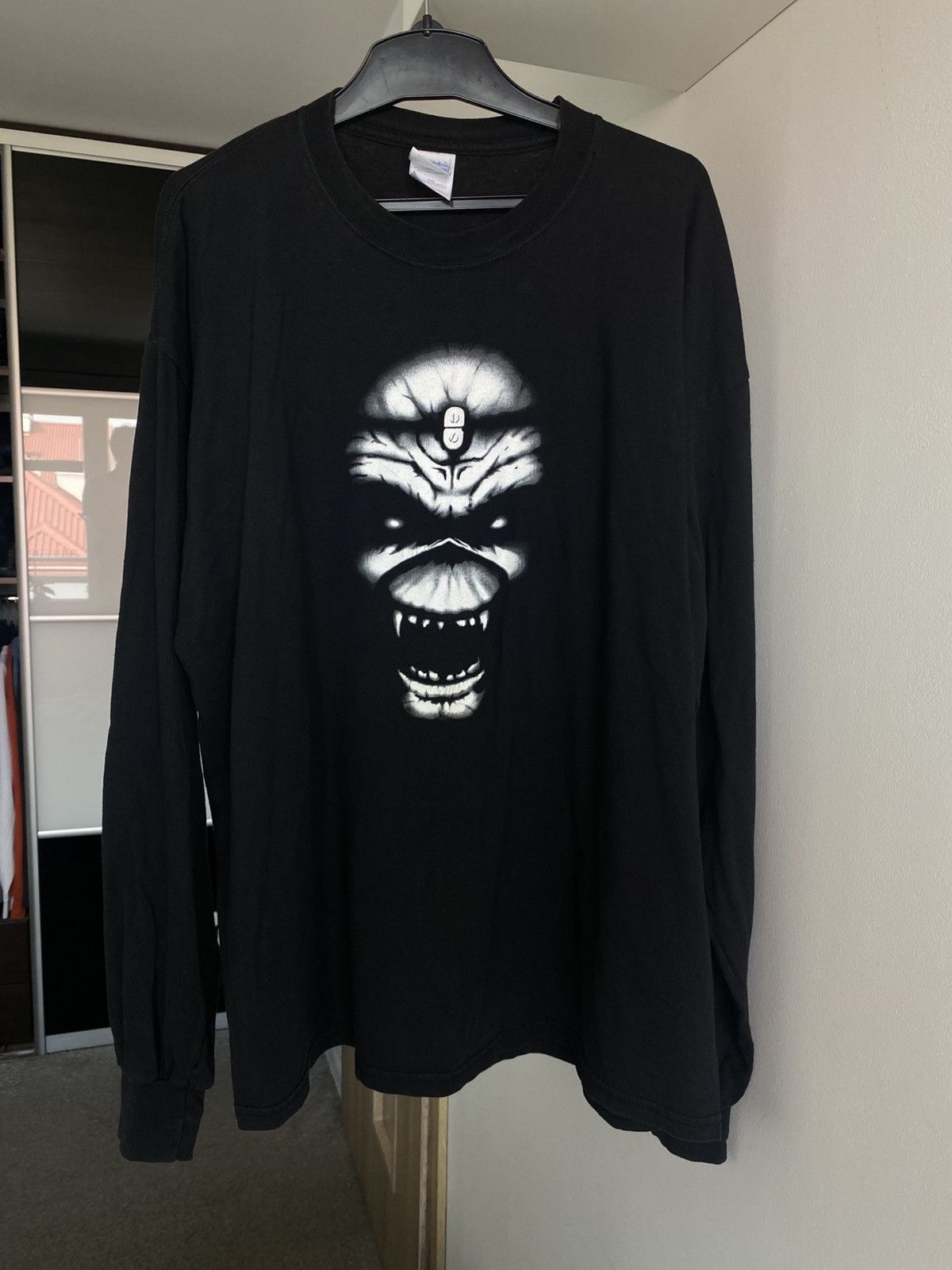Vintage Iron Maiden 2004 FC Longsleeve rock band tees vintage opium Size US XXL / EU 58 / 5 - 1 Thumbnail