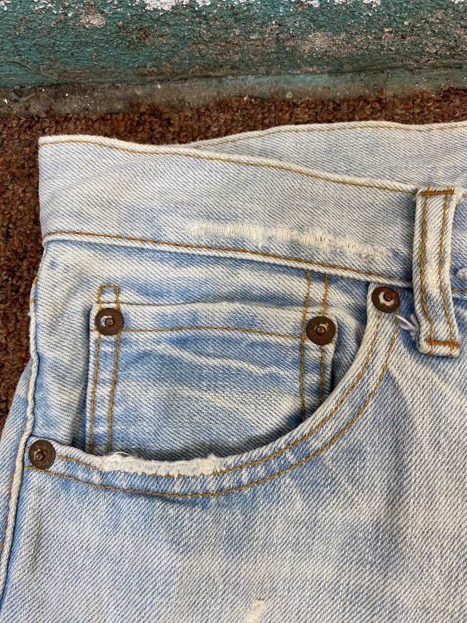 Japanese Brand cp-c japanese brands union made distressed denim Size US 32 / EU 48 - 13 Thumbnail