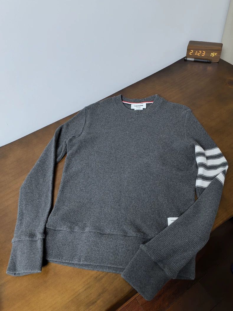 Thom Browne Thom Browne Size 1Waffle Iron hoodie, Men's Size 1 2501-Nex Size US S / EU 44-46 / 1 - 1 Thumbnail