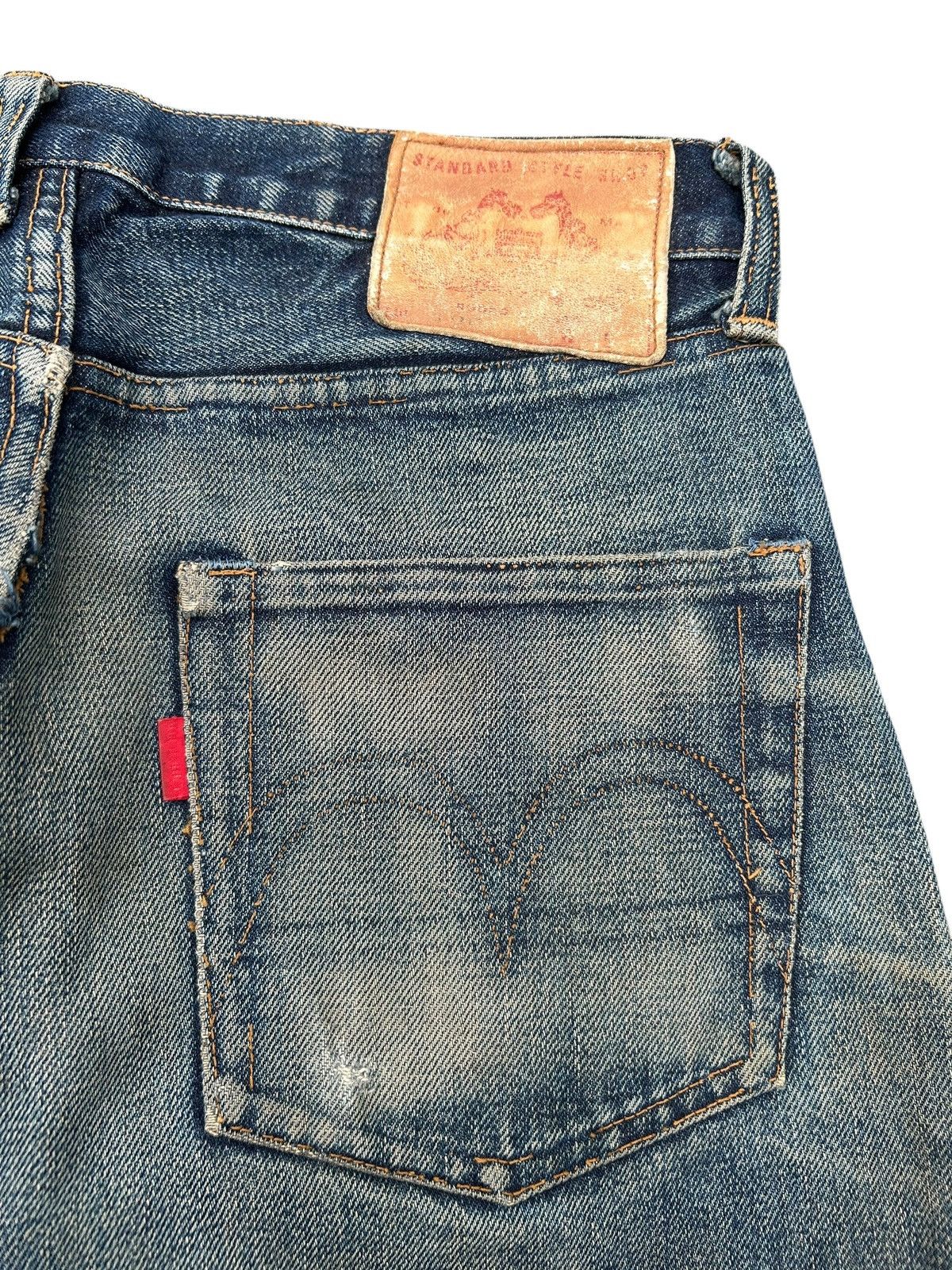 Kapital Vintage Standard Shop Selvedge Distressed Denim Jeans Size US 29 - 12 Thumbnail